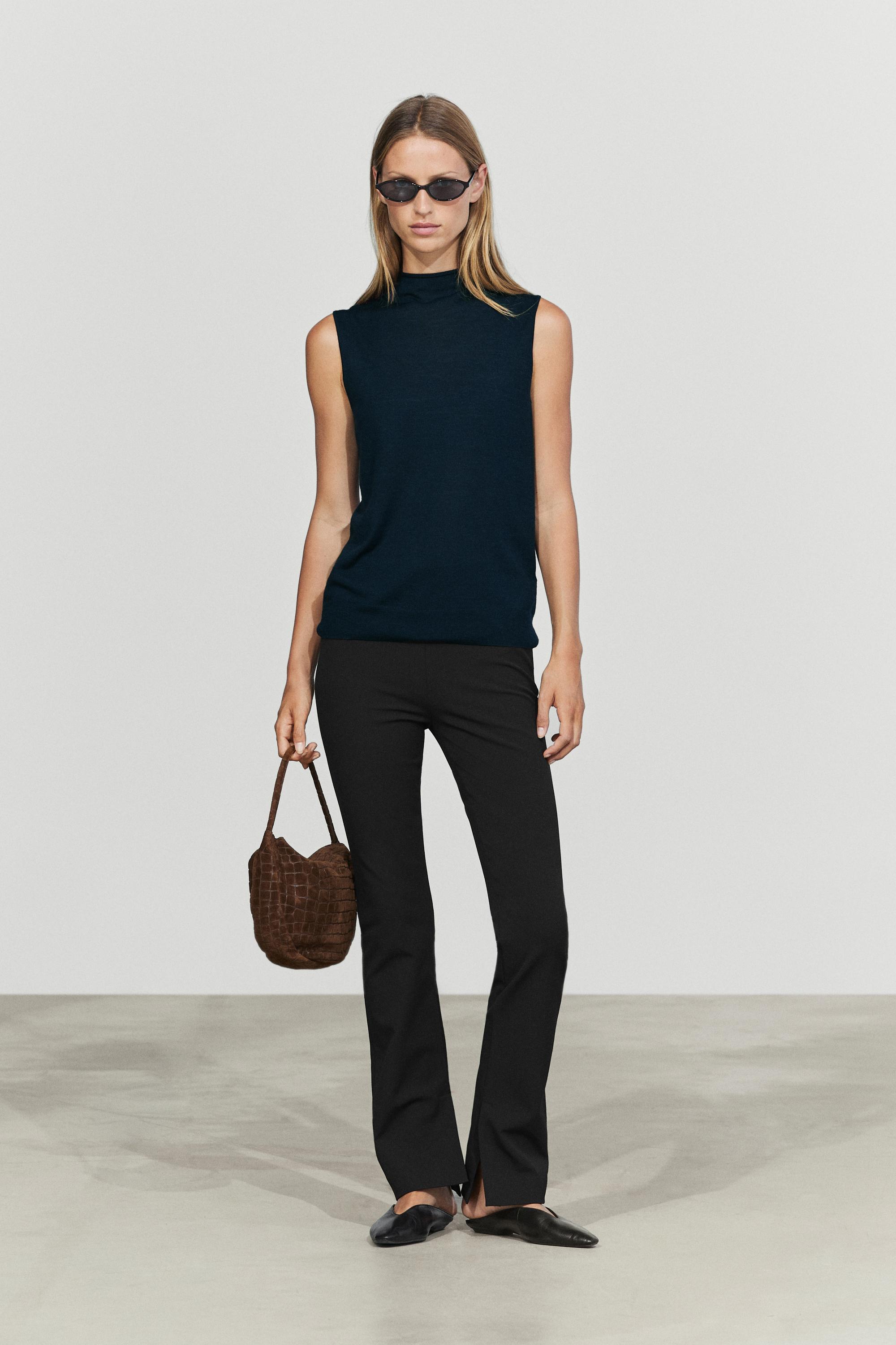 Technical flare fit pants