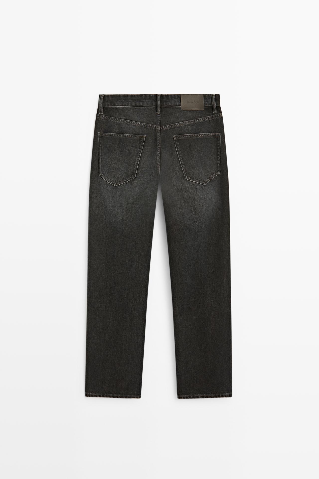 Tapered fit jeans — GREY