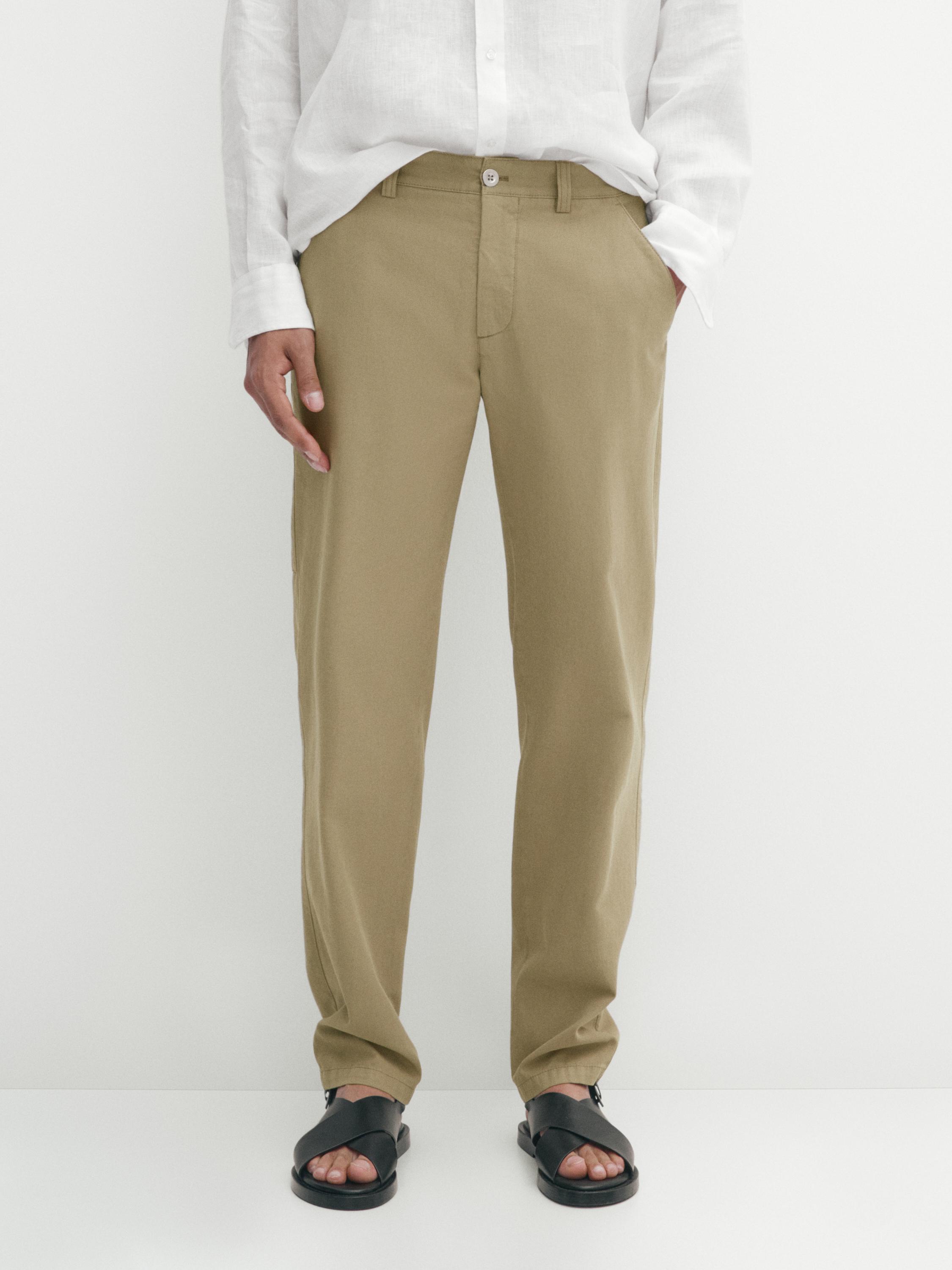 Pantalon avec poche latérale