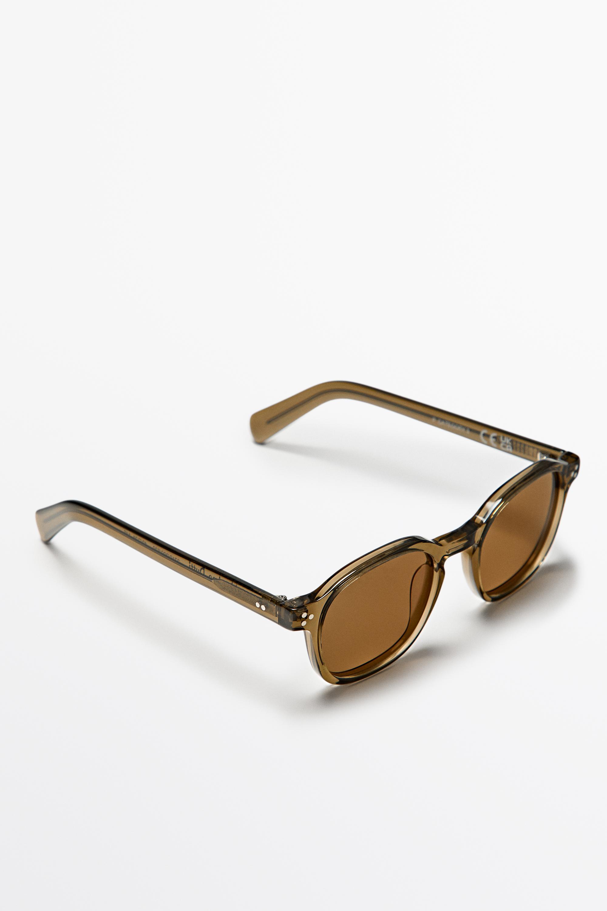 Round sunglasses — MOLE BROWN