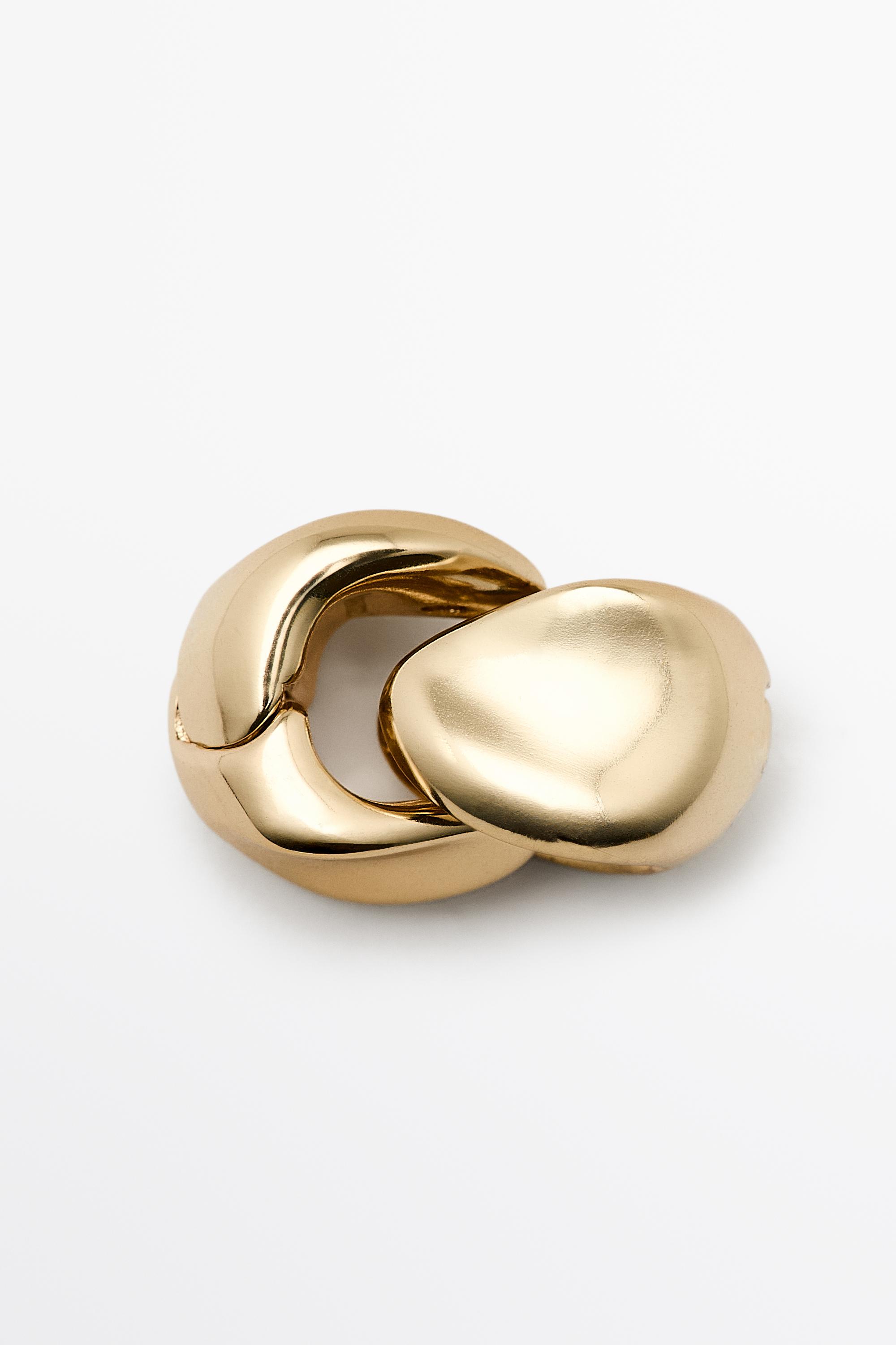 XS Bold Hoop Earrings — GOLDEN