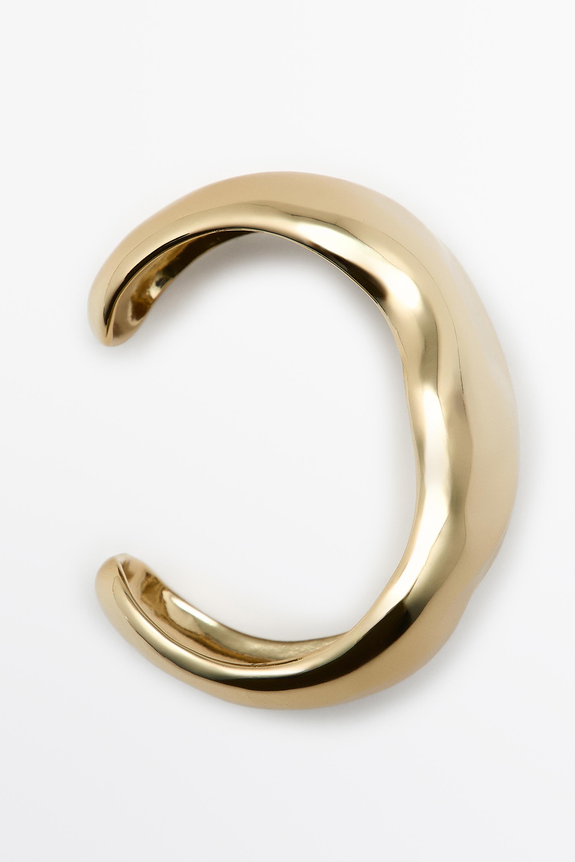 Cloud wide bracelet — GOLDEN