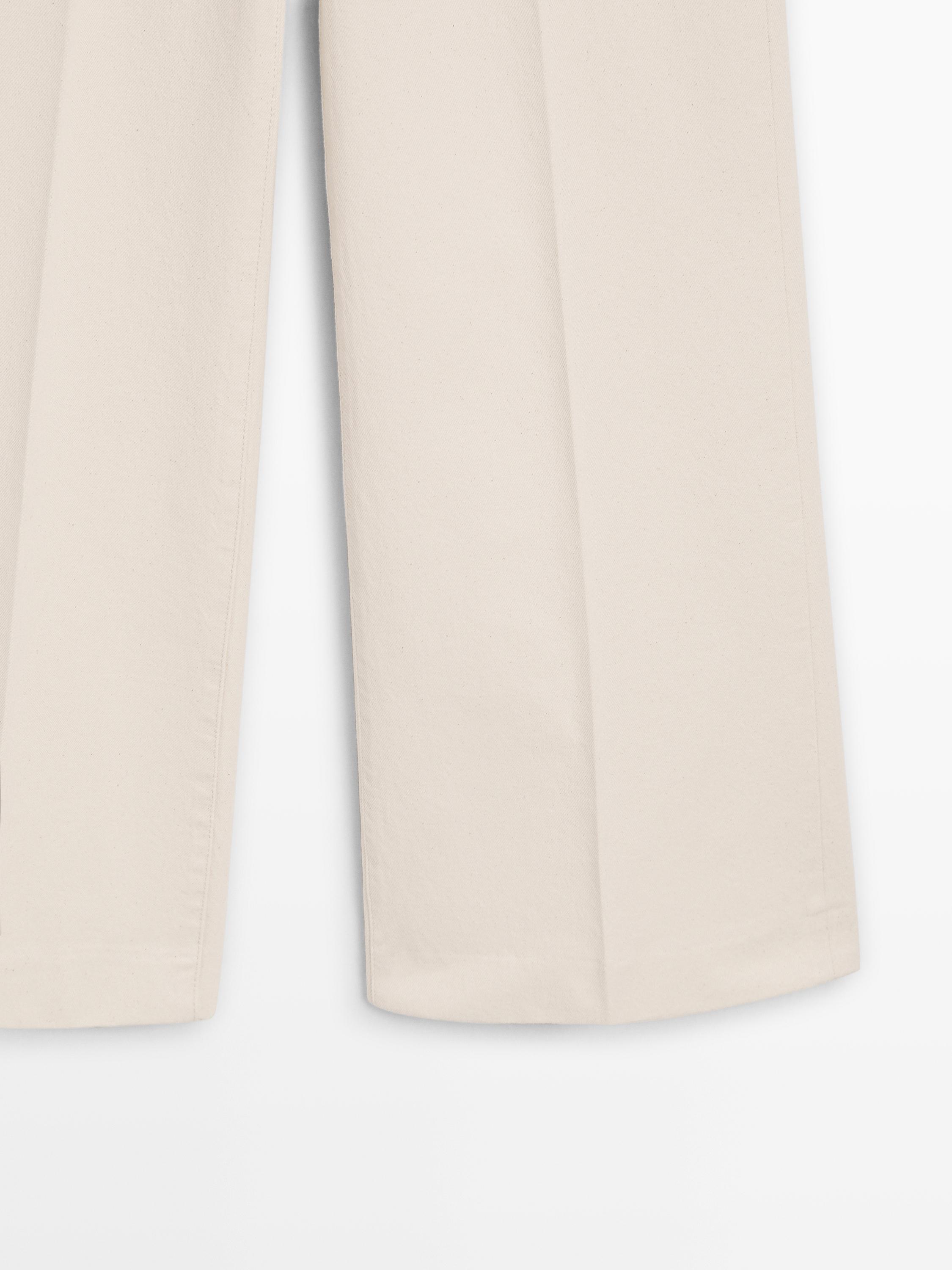 High-waist palazzo jeans — CREAM