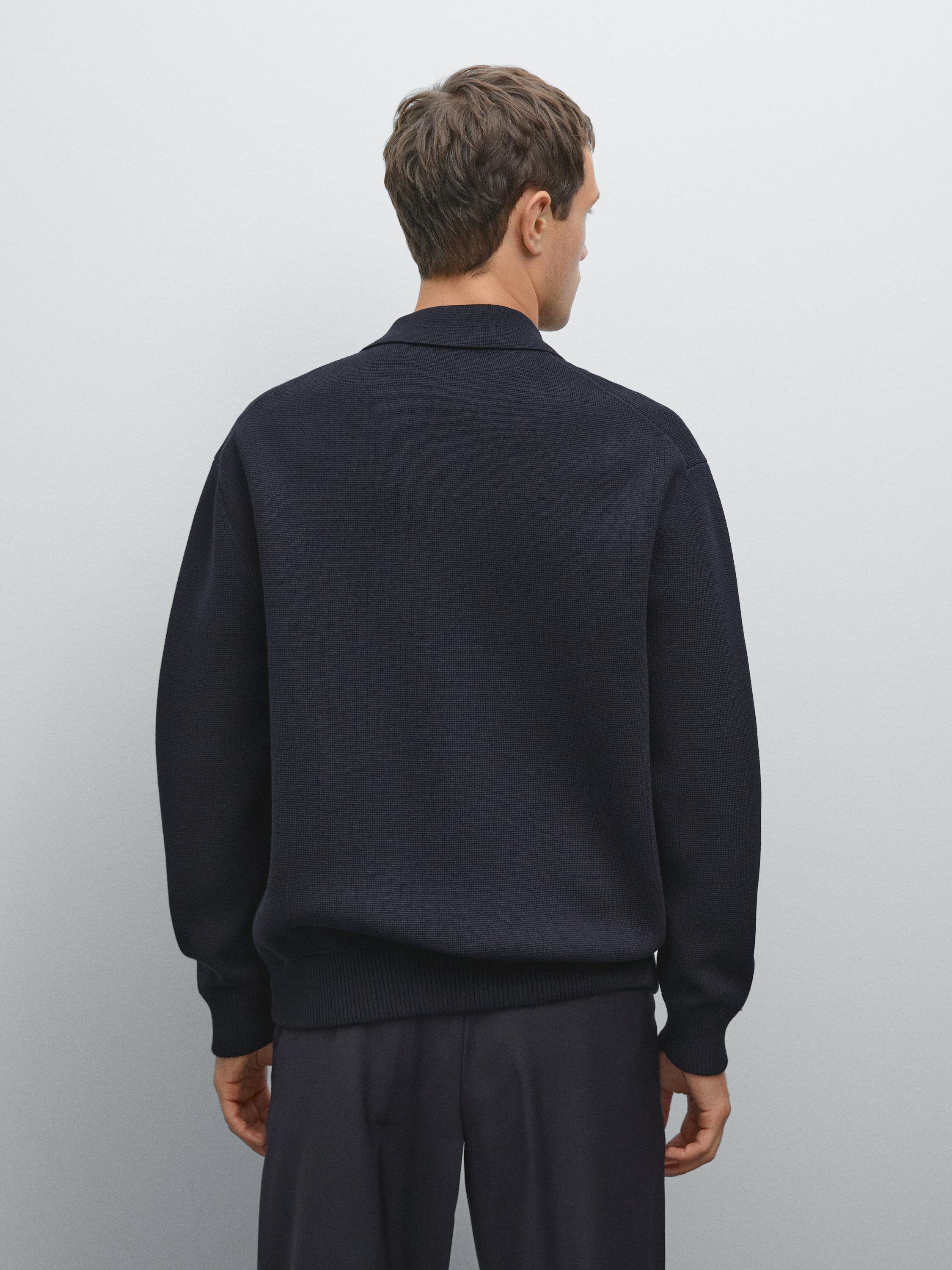 100% cotton knit cardigan