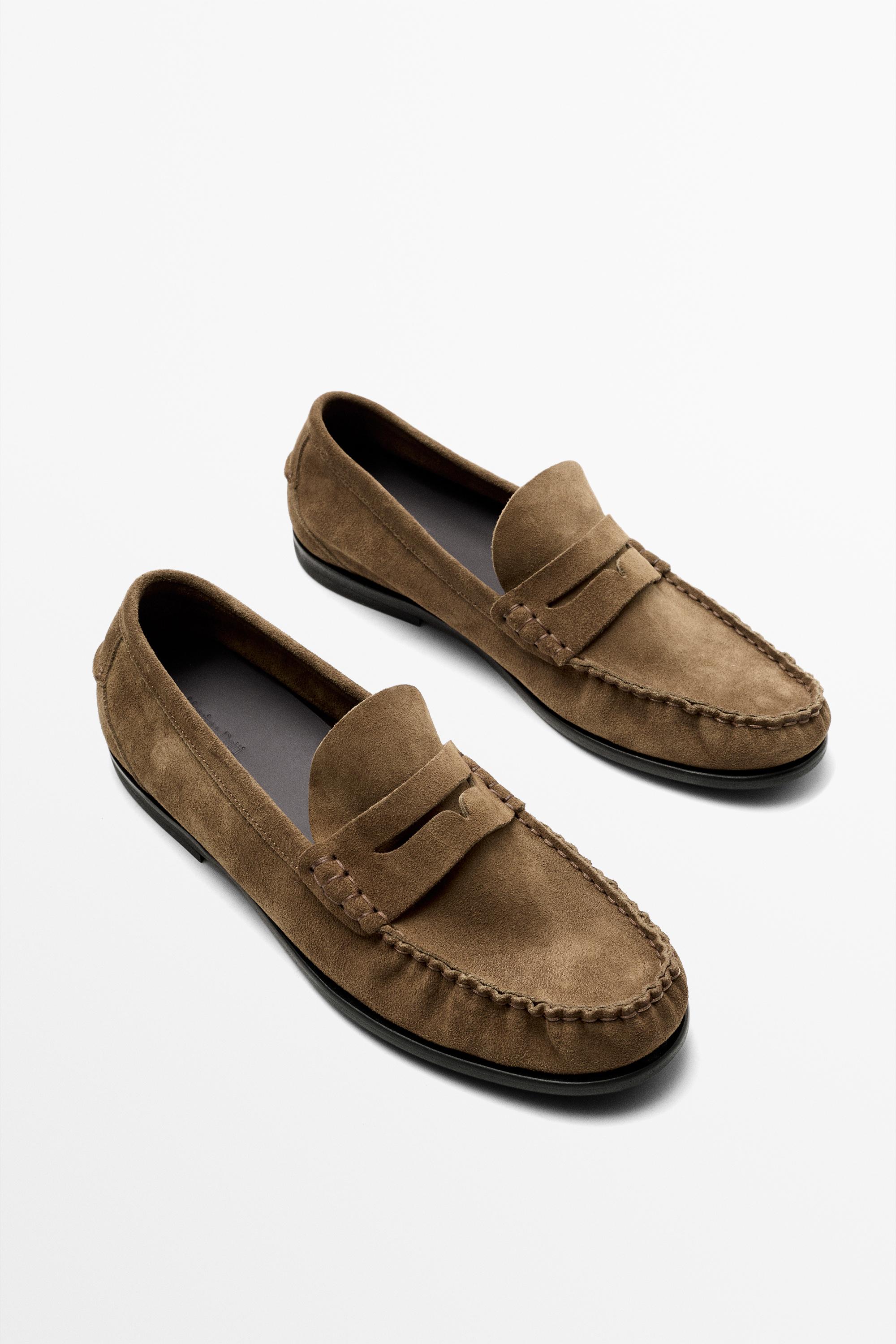 Soft leather penny loafers — OCHRE