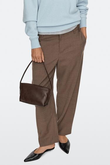 Mini nappa leather shoulder bag — LEATHER 1