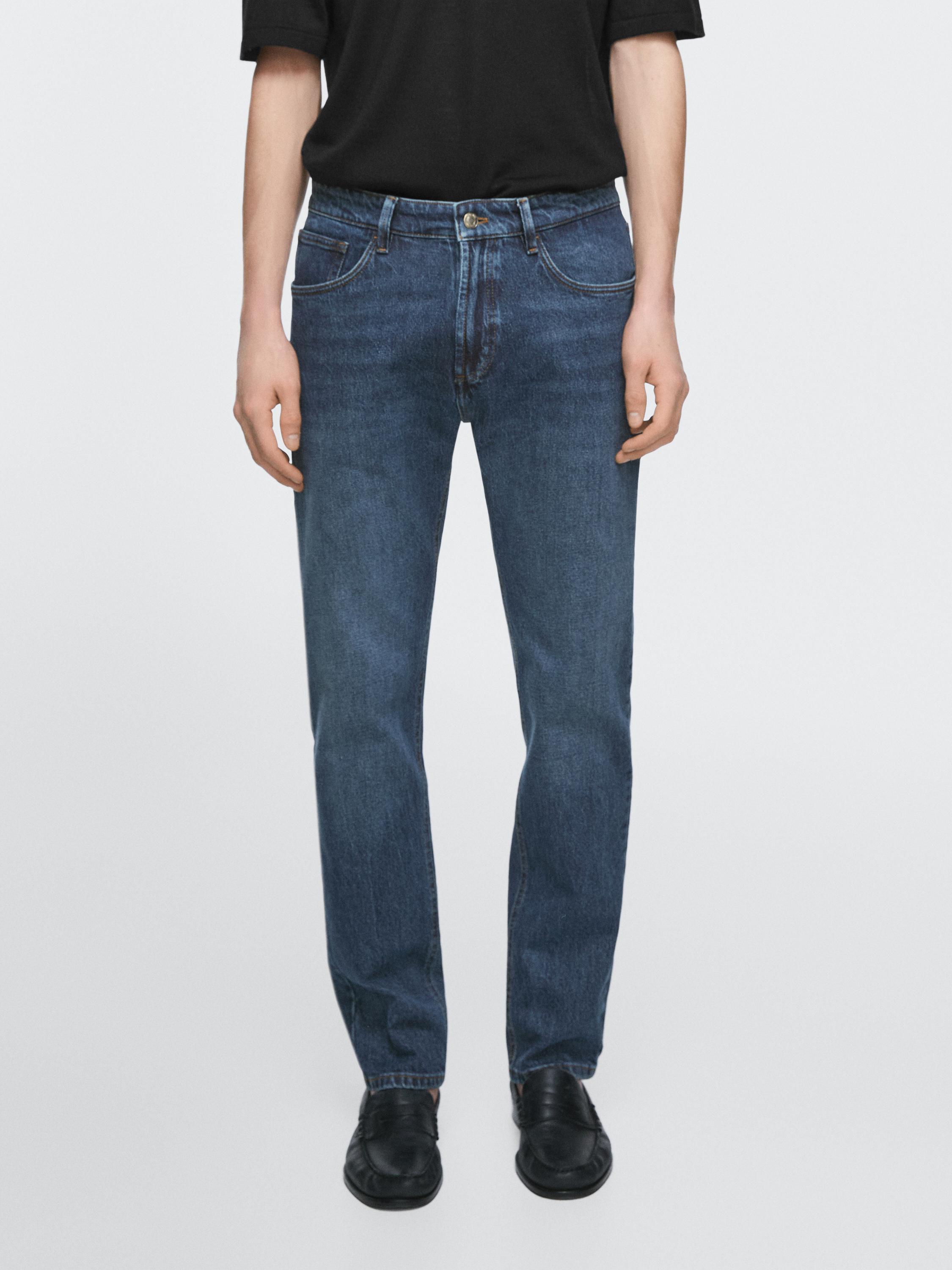 Slim fit jeans — DARK BLUE