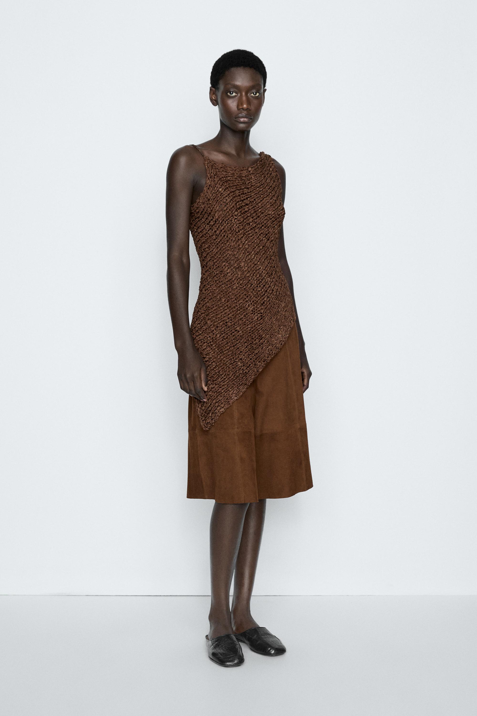 Asymmetrisches Netz-Top - STUDIO