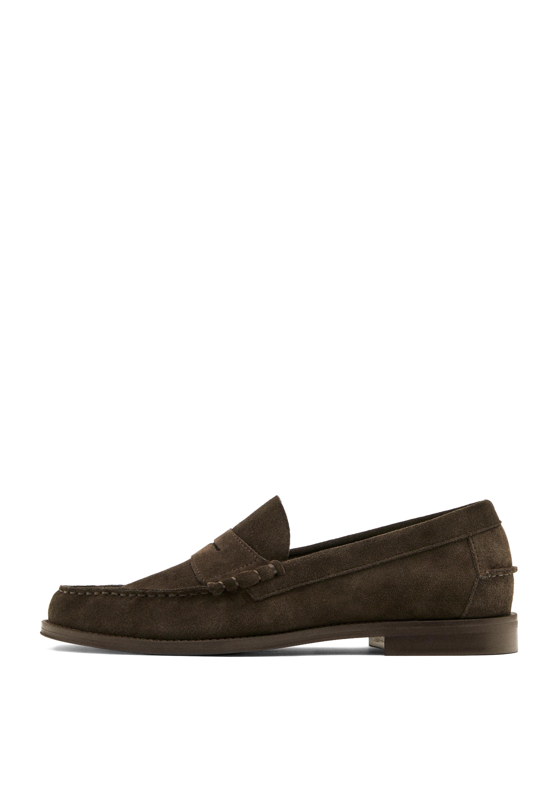 Penny loafers — BROWN