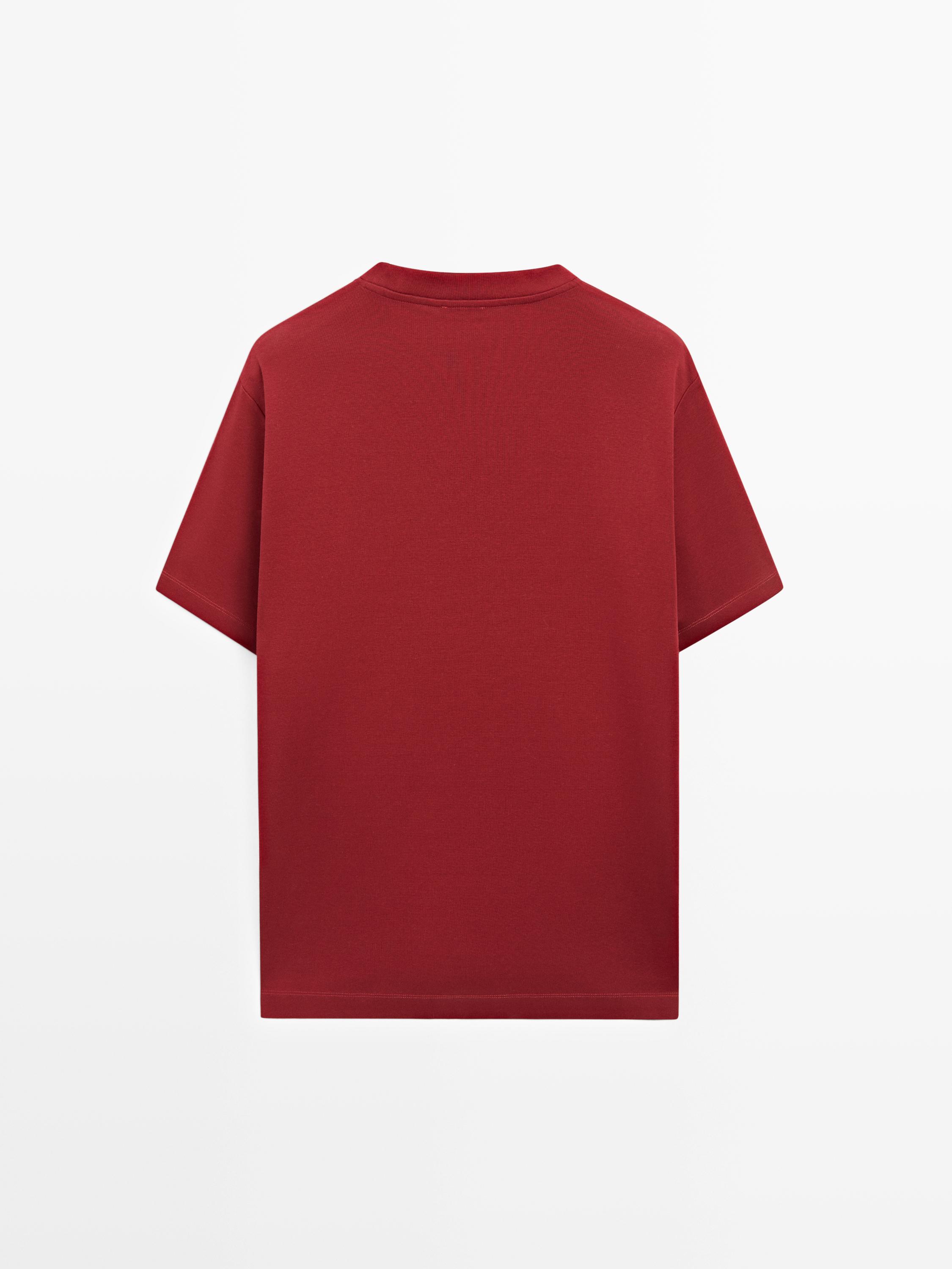 Maglietta Di Base Maniche Corte Uomo Puma Liga Rosso