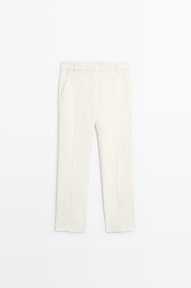 Stretch technical pants — CREAM 2