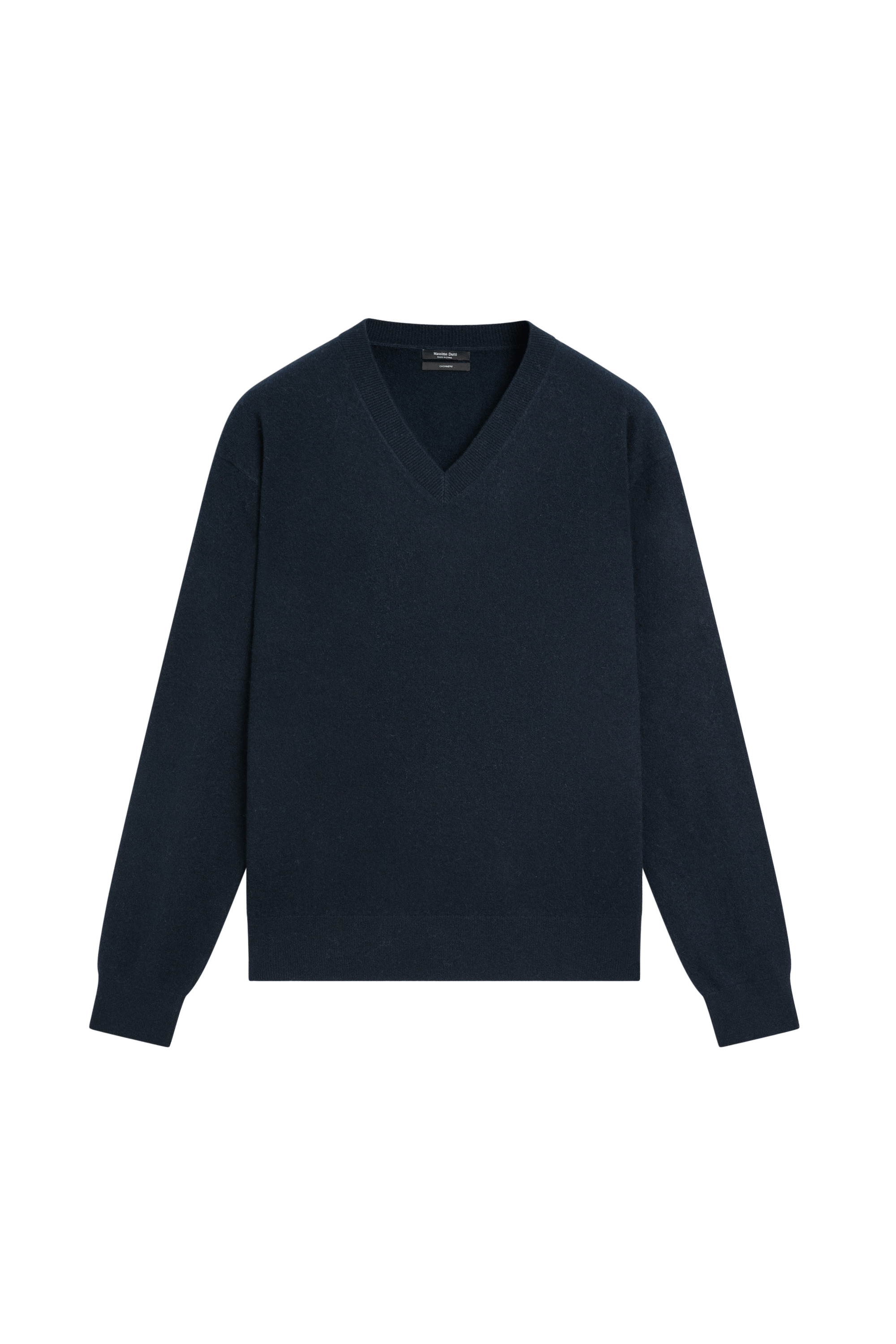 100% cashmere knit sweater - DEEP BLUE