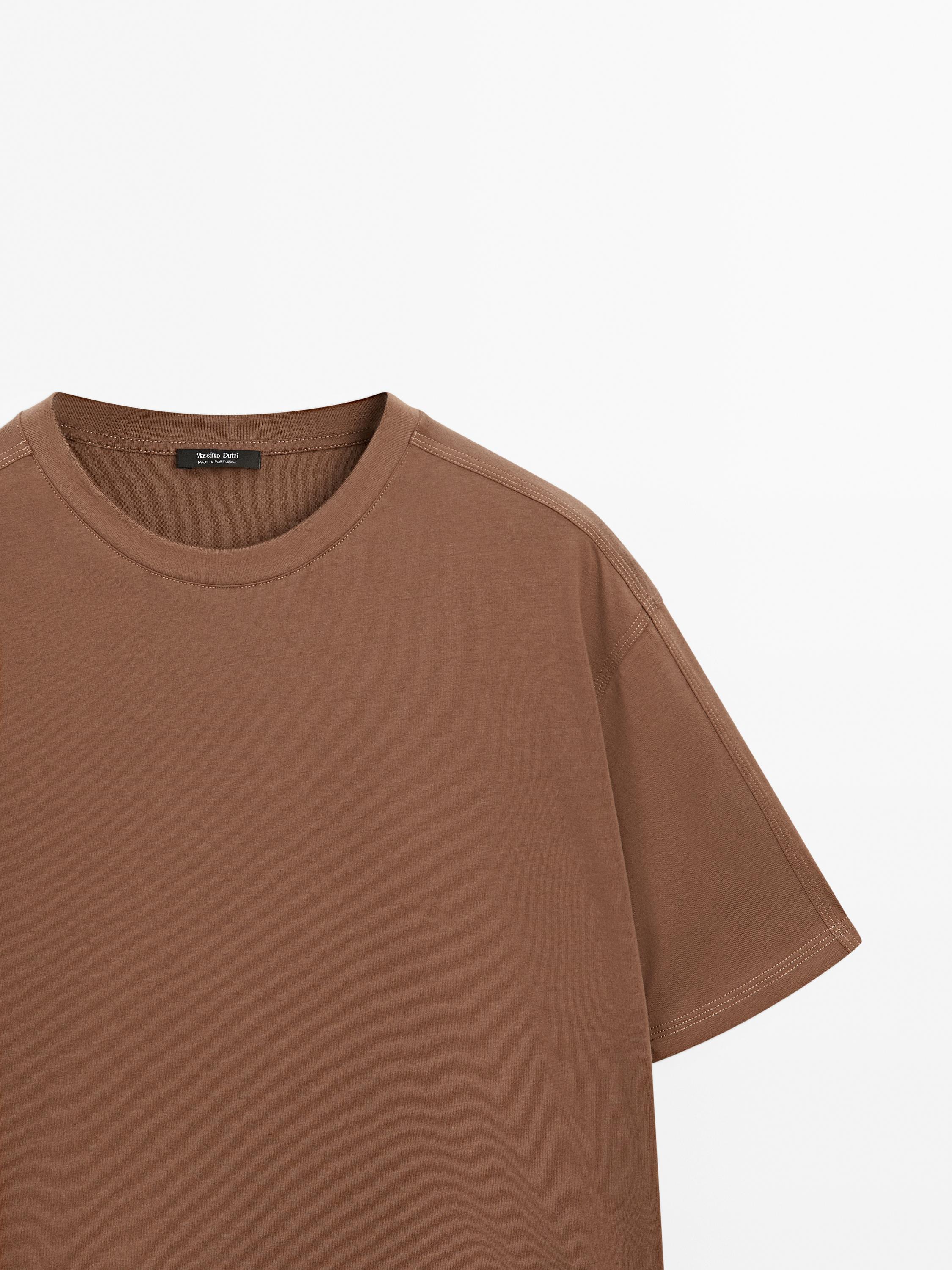 Oversize t-shirt with seam detail