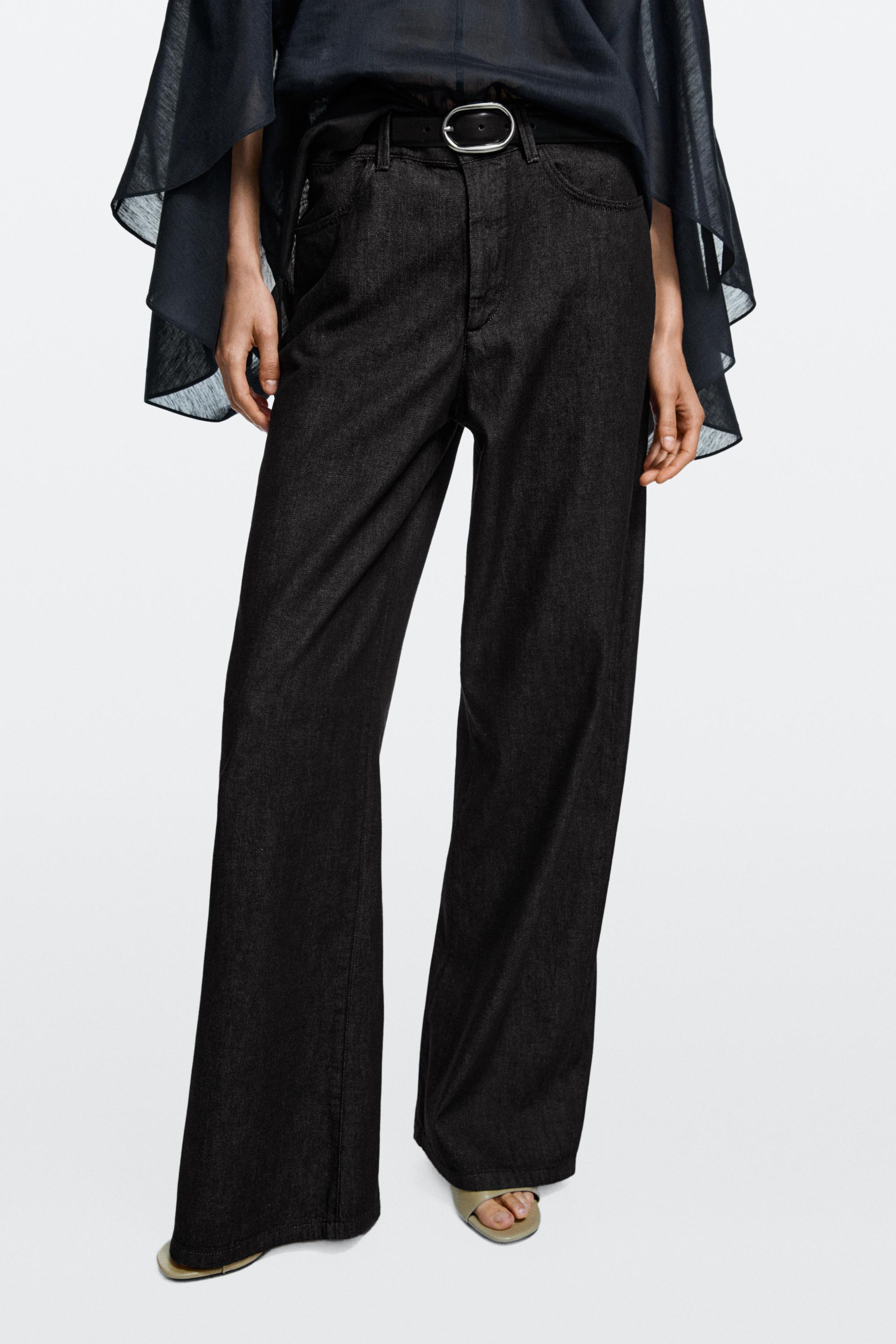 Barrel fit jeans — BLACK