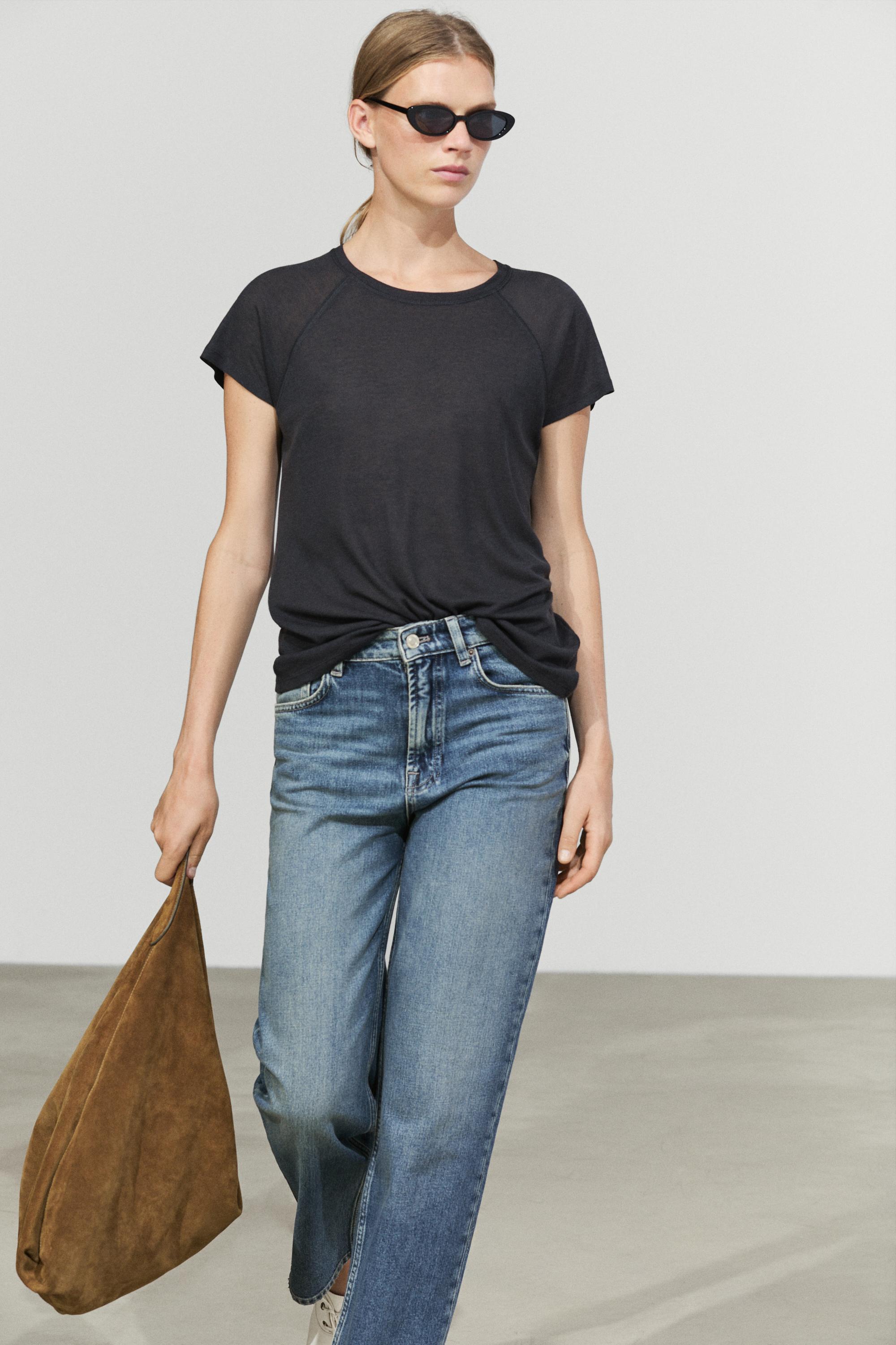 Short sleeve raglan T-shirt — LEAD