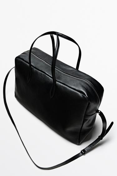 XL duffle bag in Nappa leather — BLACK 7