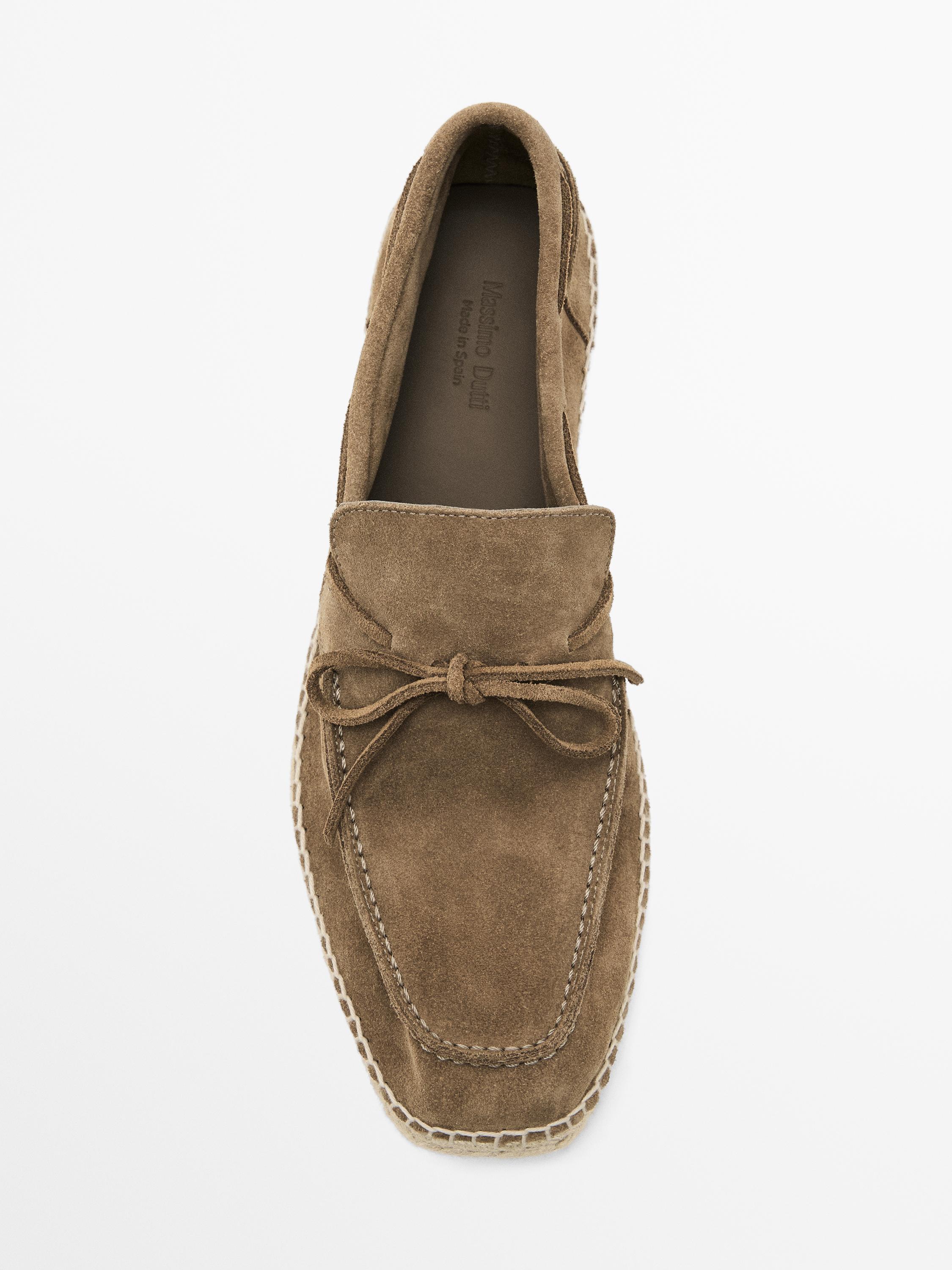Espadrilles with bow
