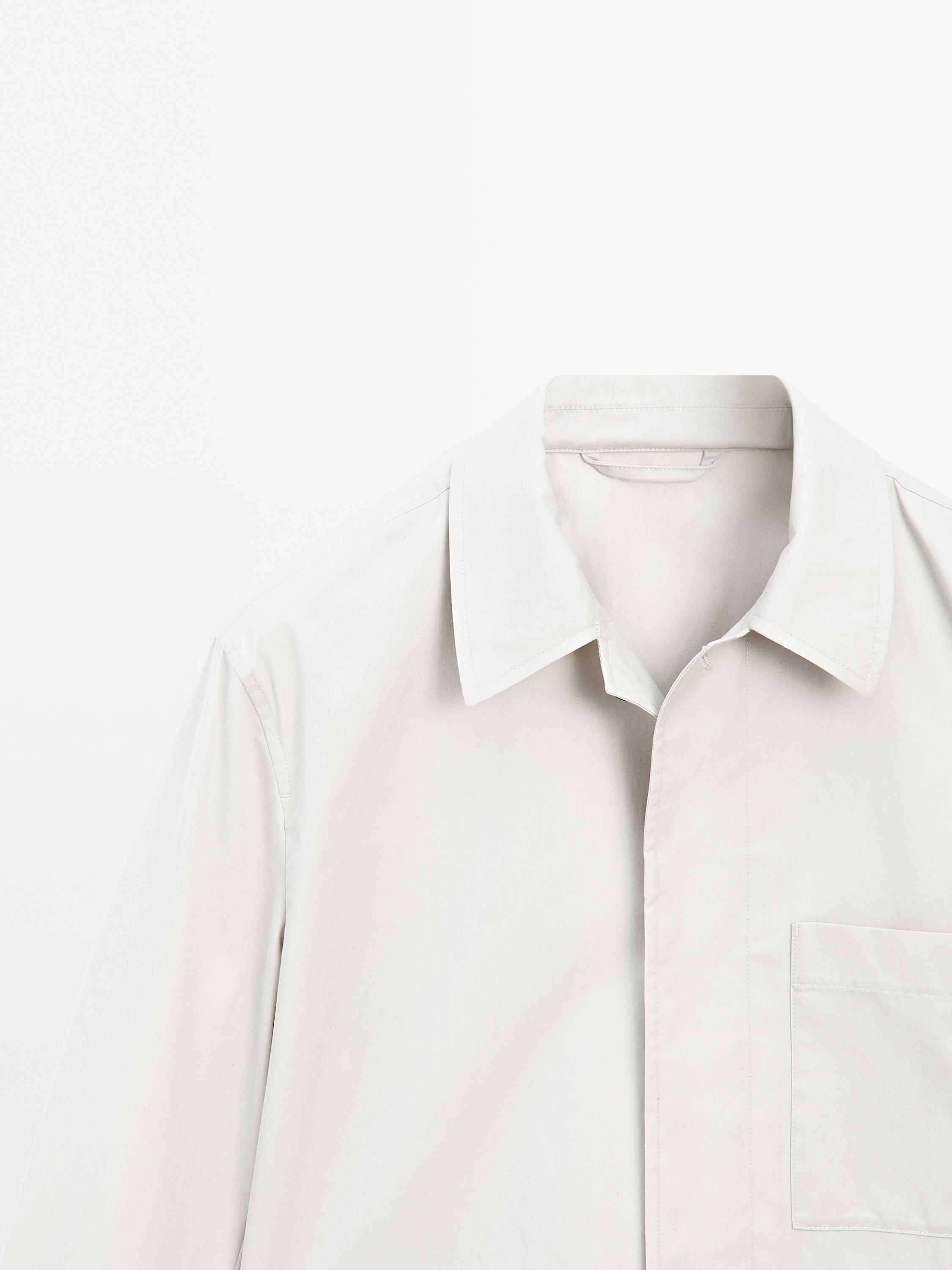Sobrecamisa crepè mescla cotó - Limited Edition