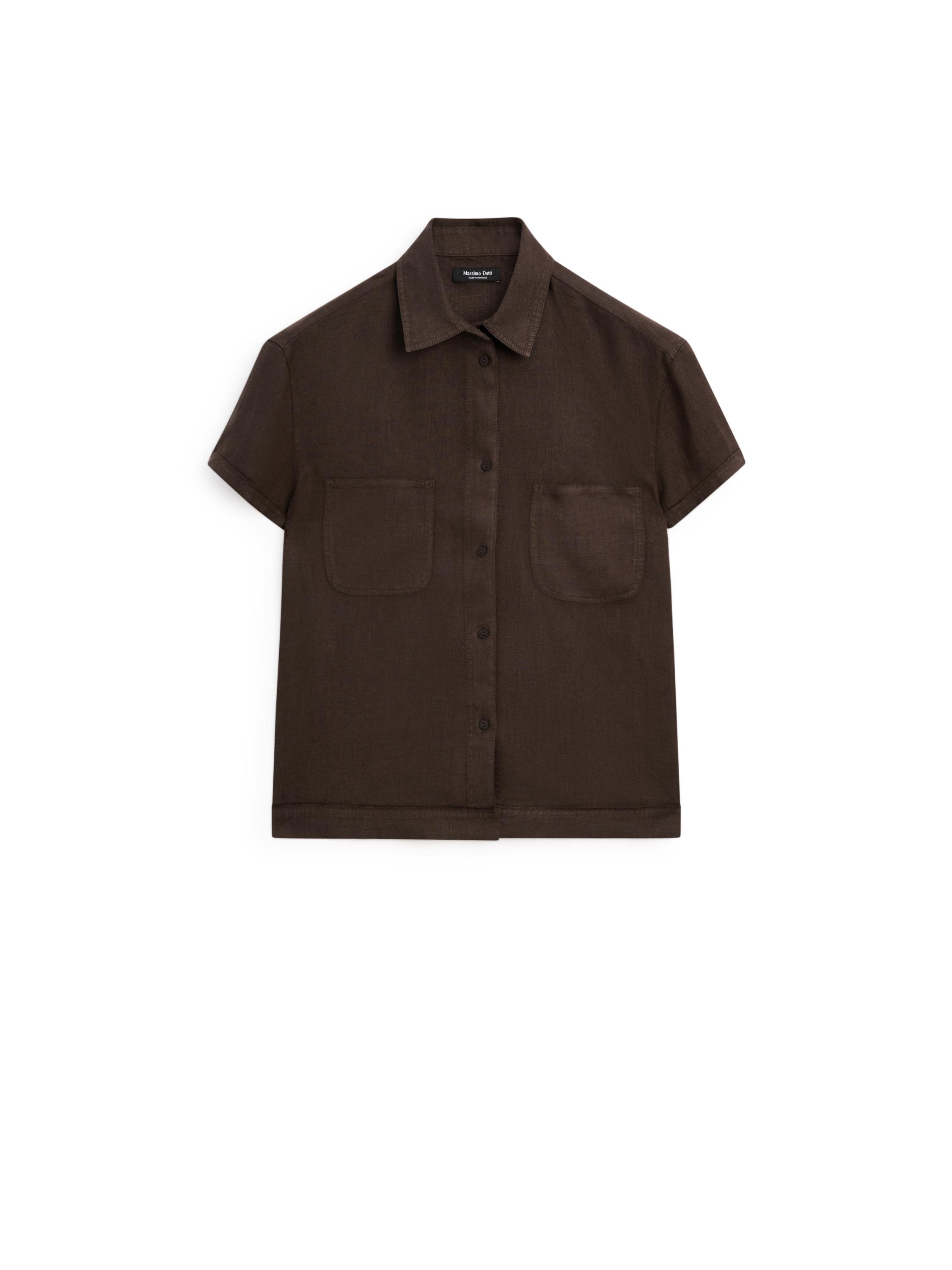 ★Massimo Dutti★ Linen blend short sleeve polo shirt 00710242800-o6.jpg?ts=