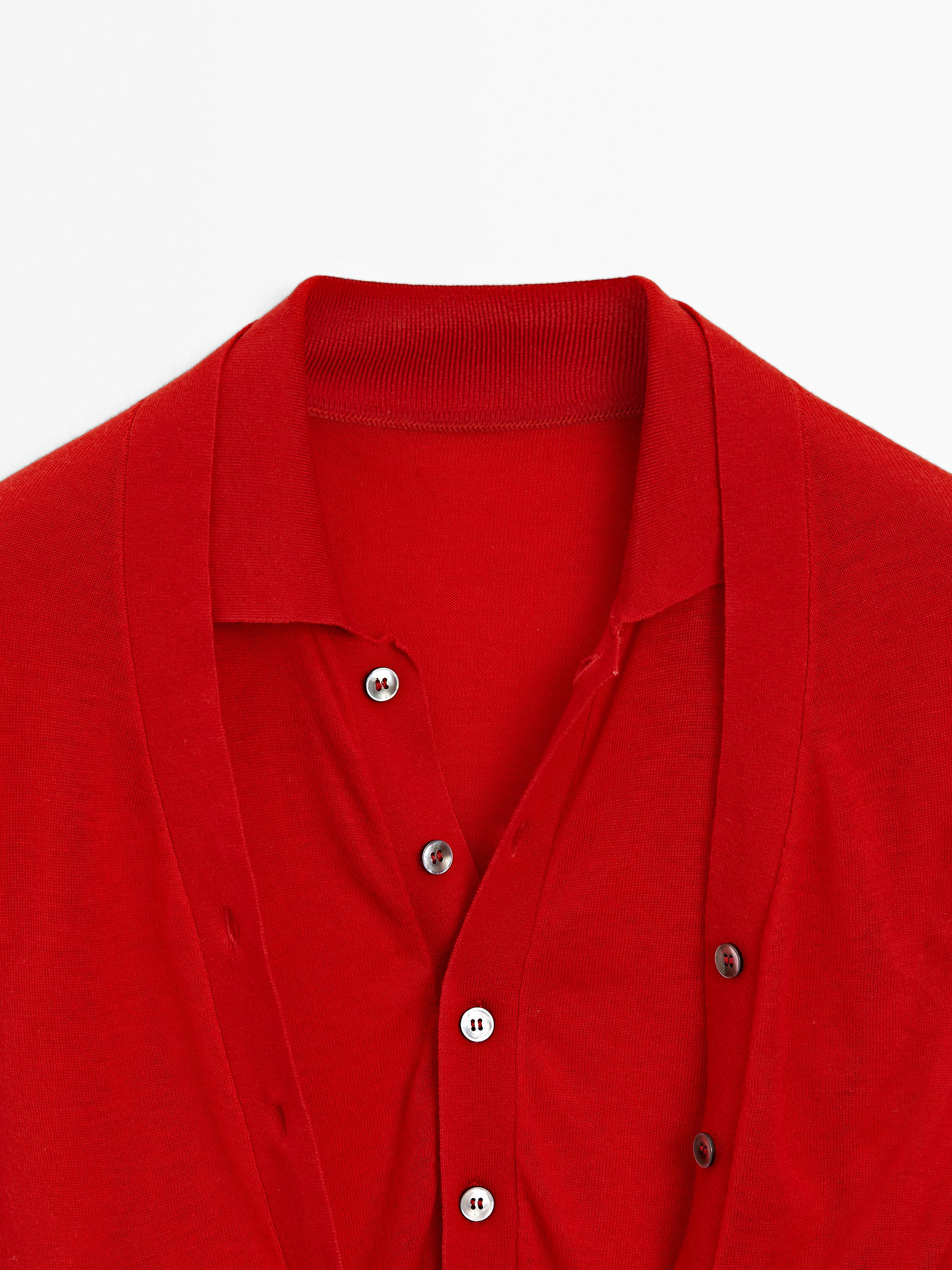 100% wool multi-way knit cardigan - STUDIO