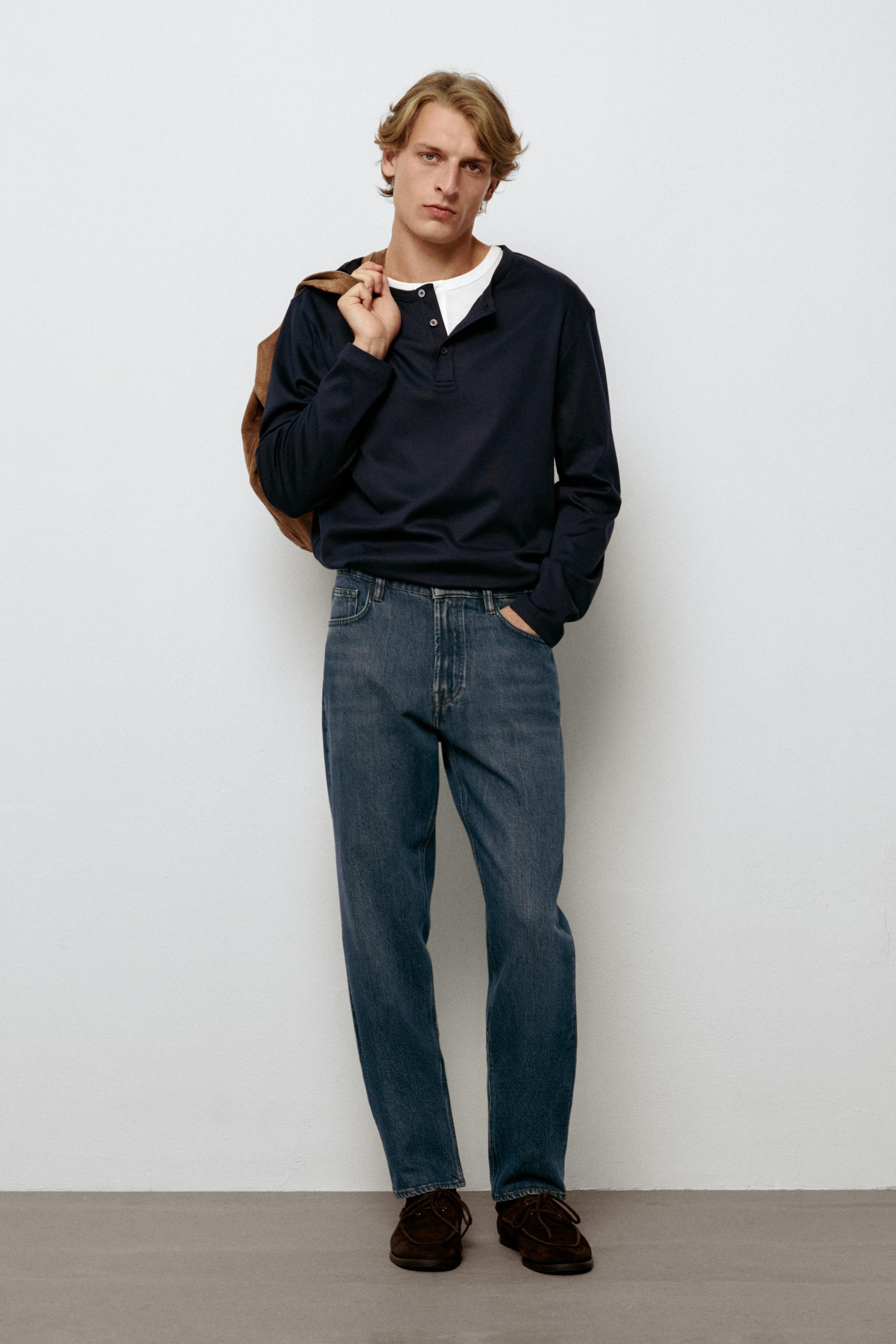 Tapered fit jeans