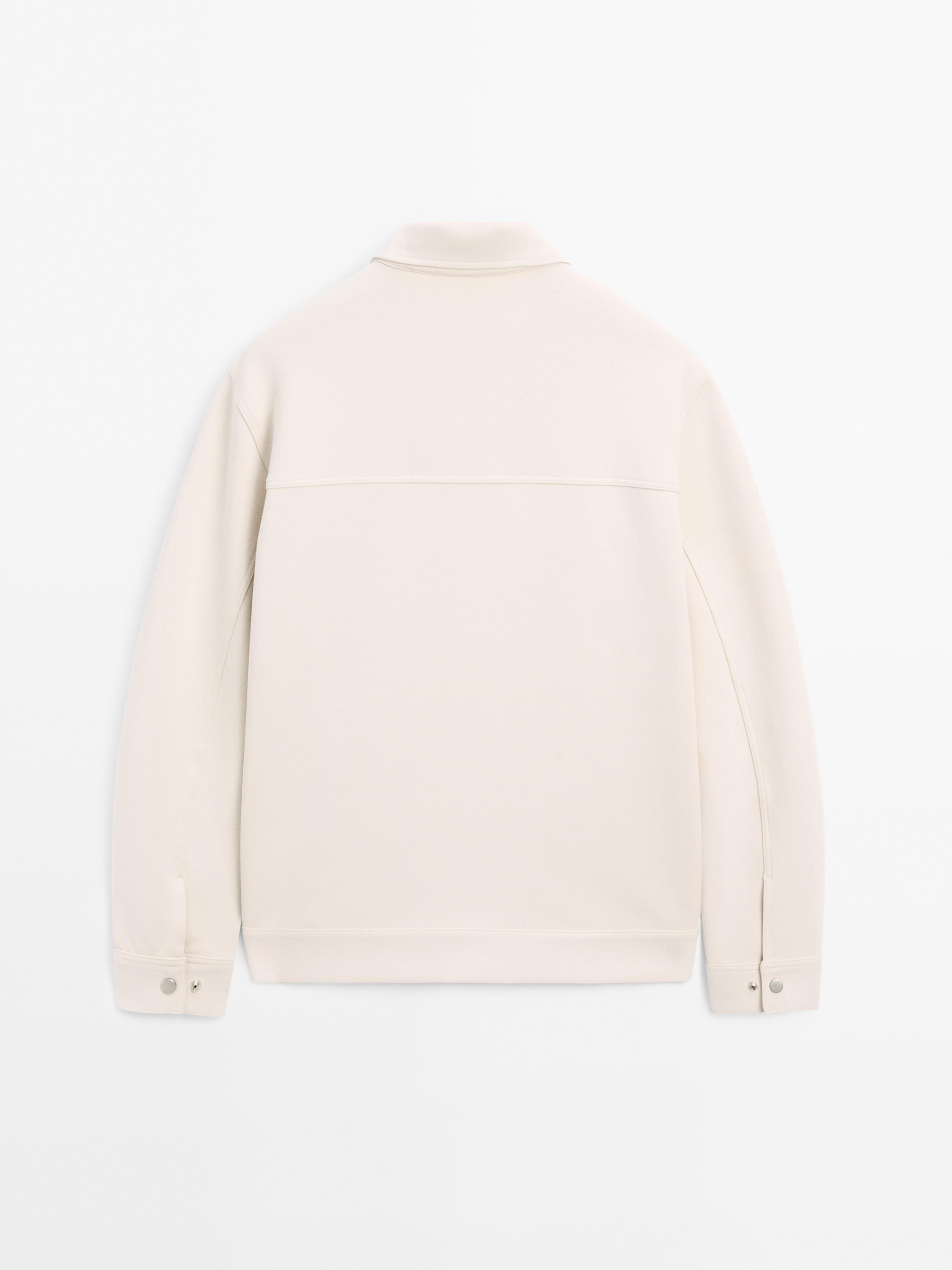 Cotton blend jacket