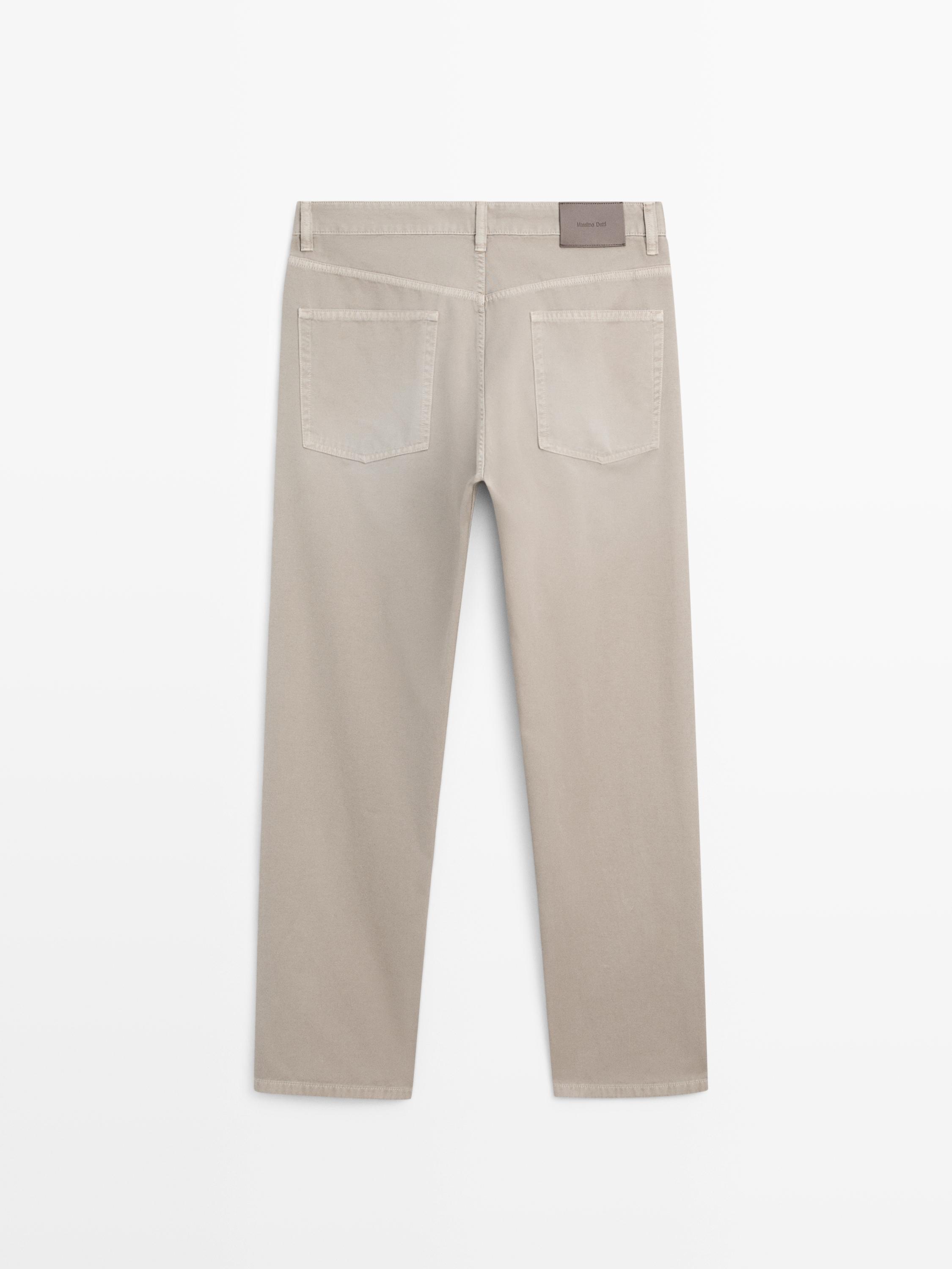 Relaxed-fit jeans — PALE GREEN