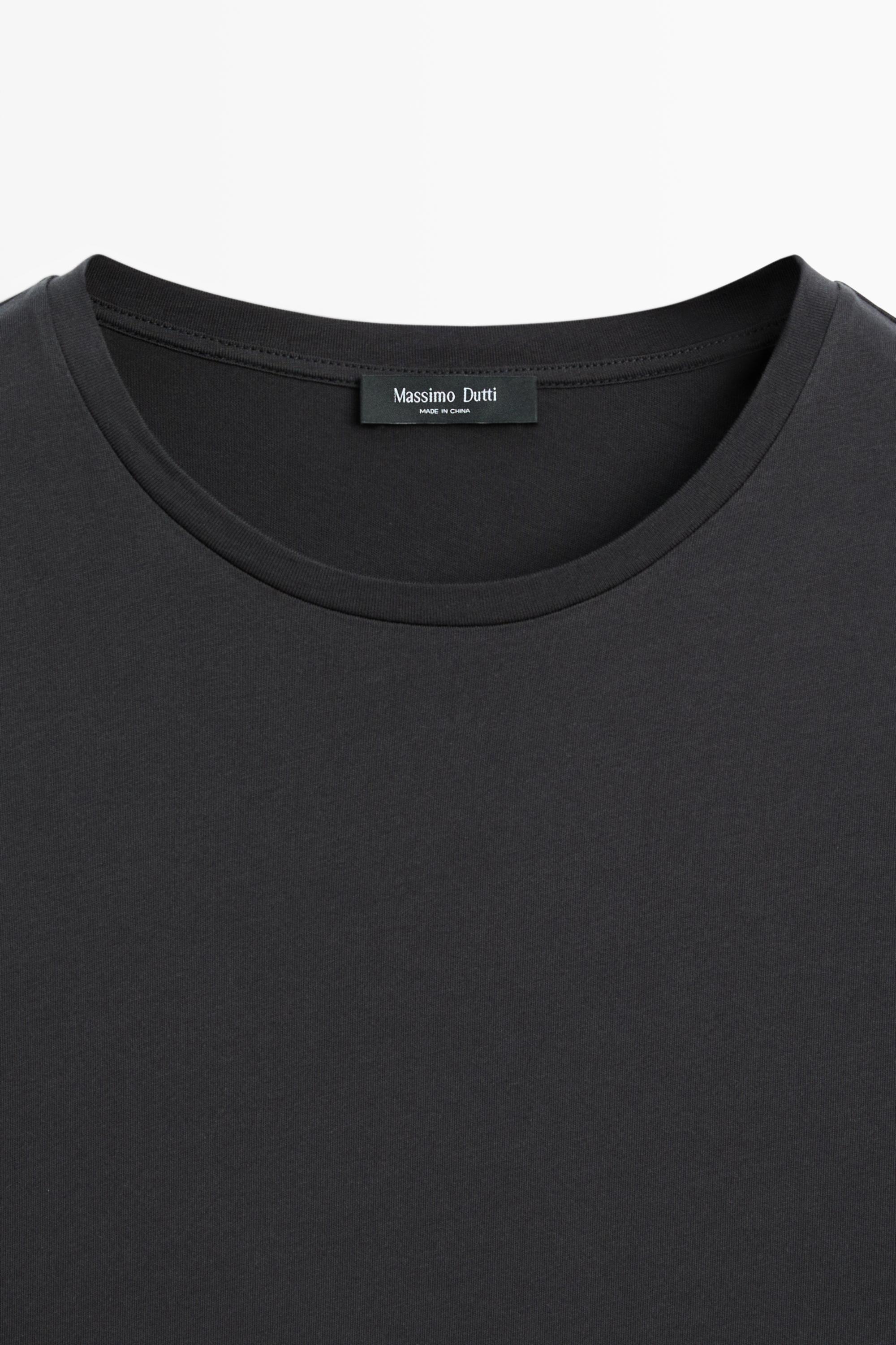 100% cotton short-sleeve T-shirt — LEAD