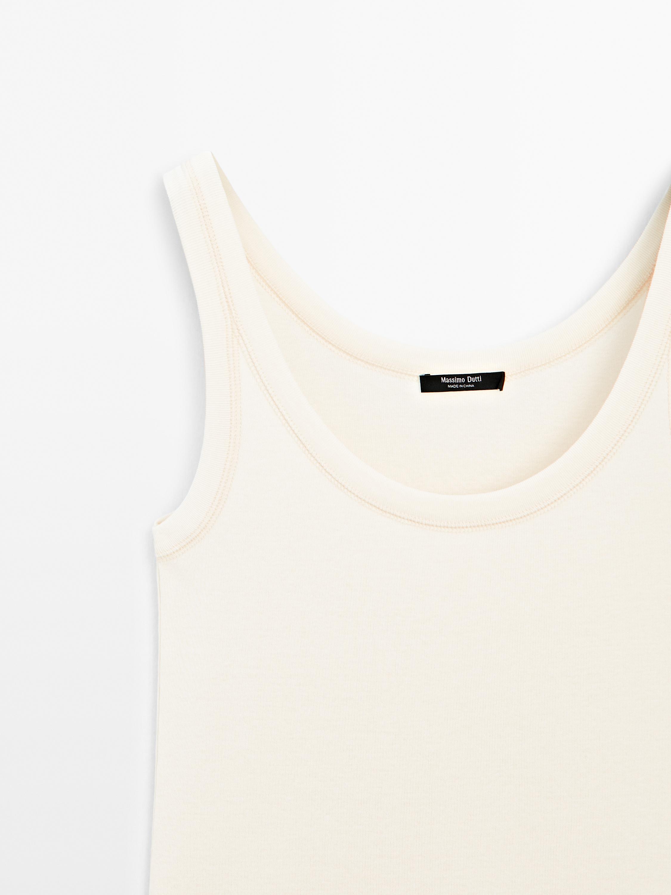 Strappy 100% cotton top