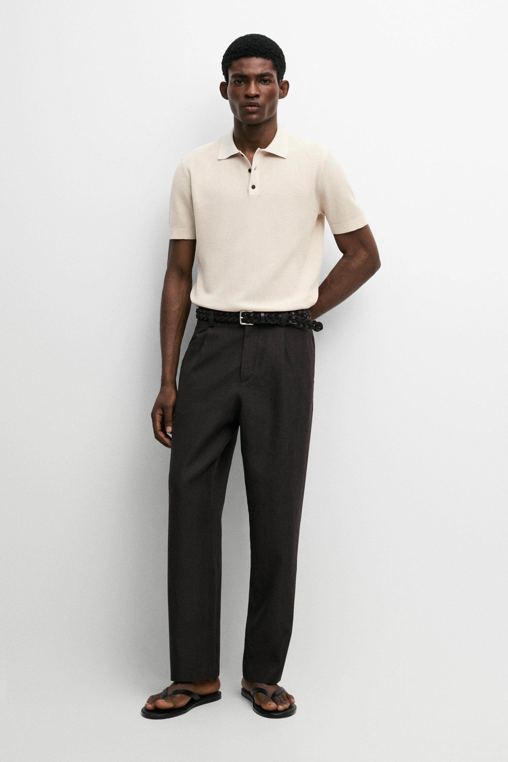 Tricou polo din bumbac 100% cu nasturi la guler
