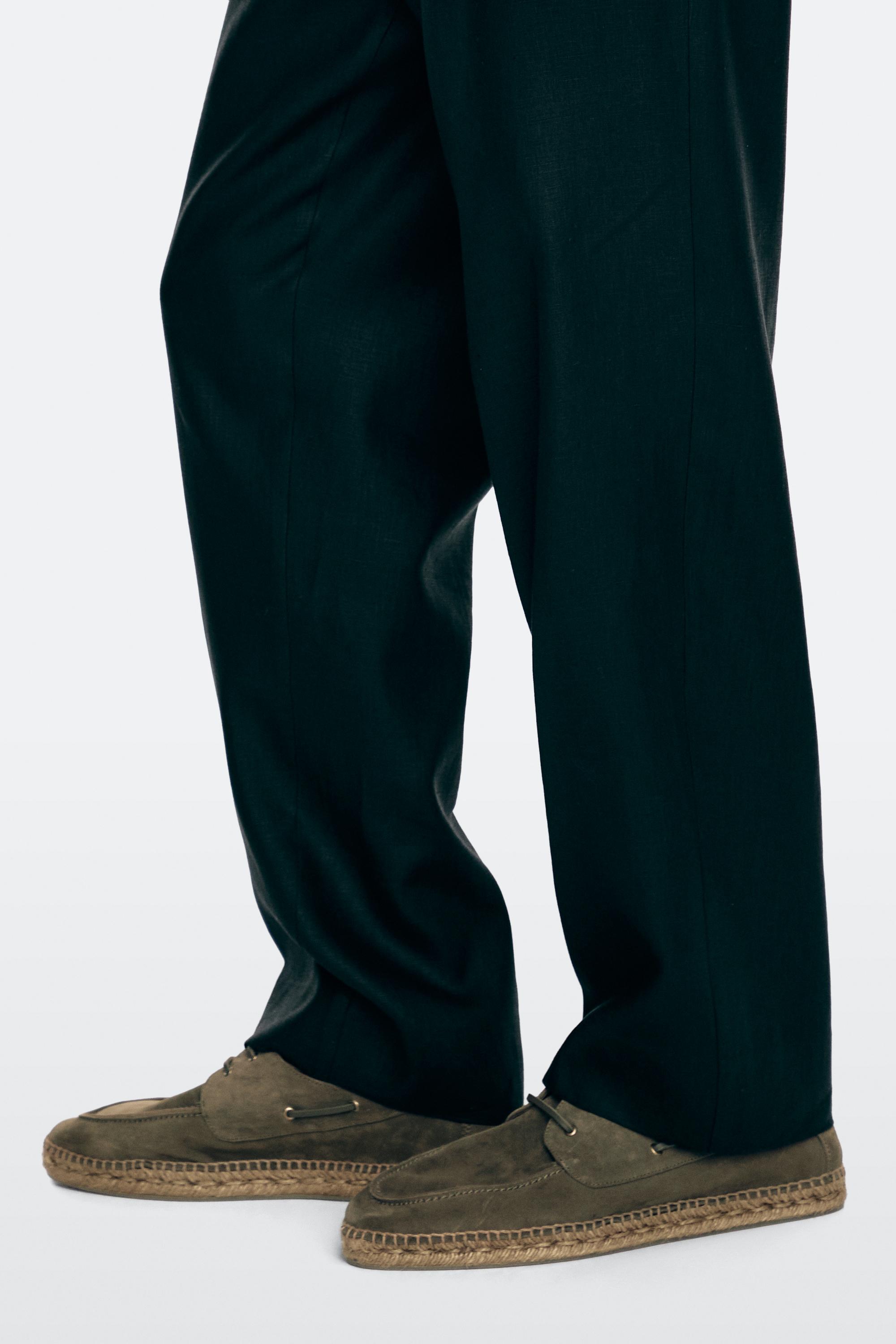 Jute sole deck shoes — GREEN