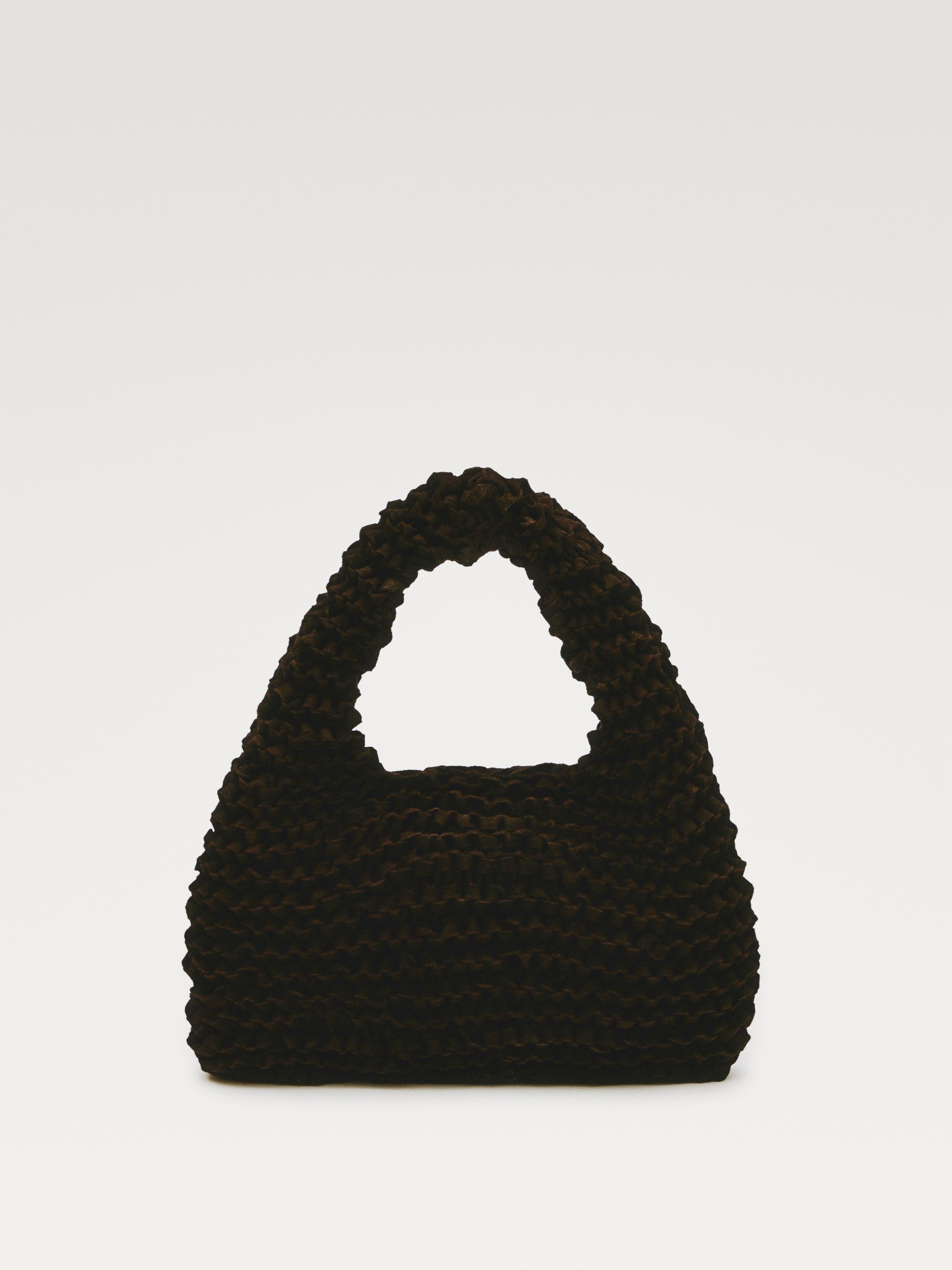 Mini Suede Crochet Bag - Limited Edition