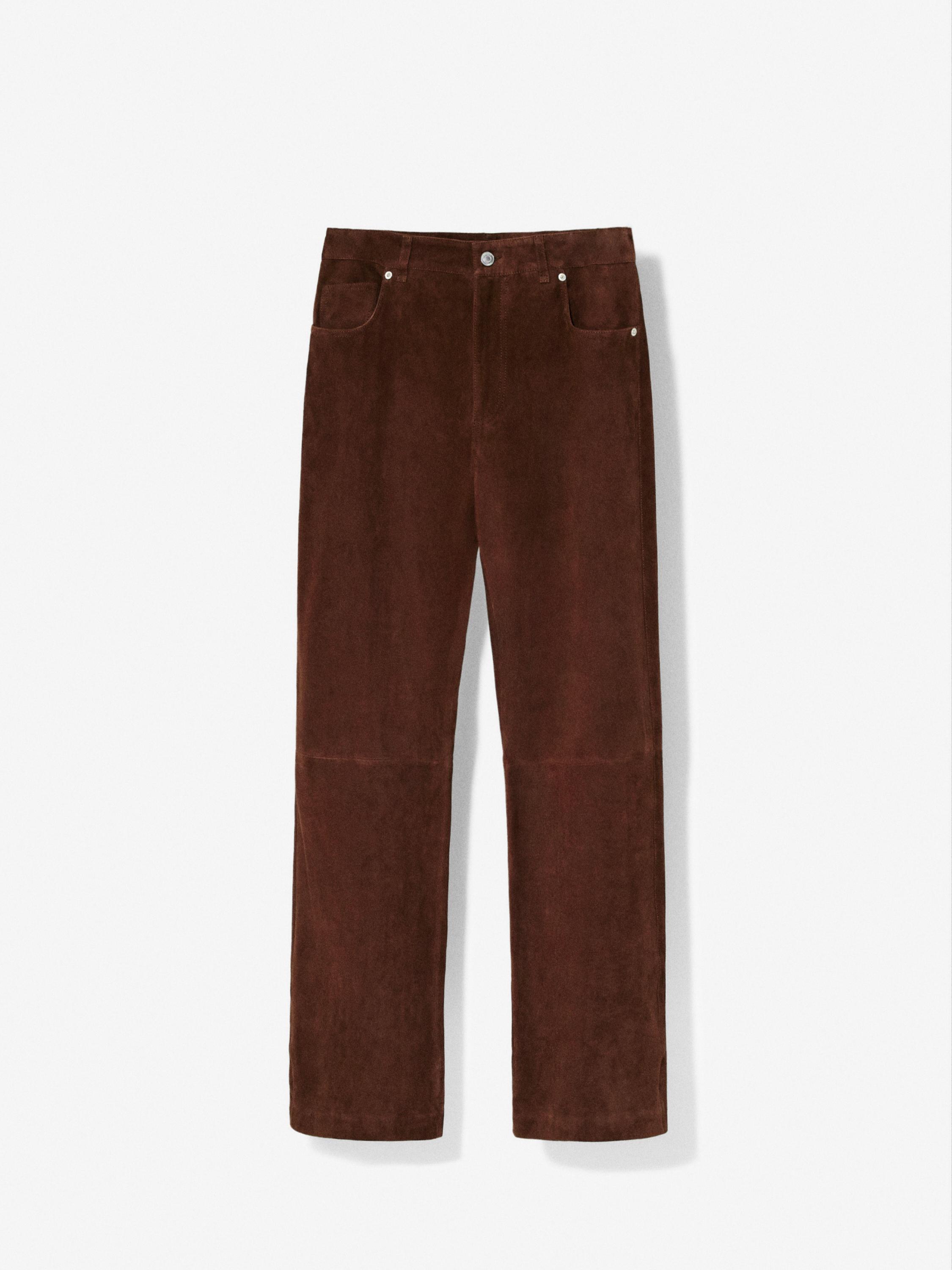 ★ Massimo Dutti★ Suede leather pants 05305515700 05305515700-04-o15.jpg?ts=