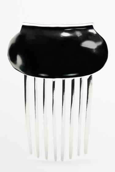 Metal comb — SILVER 4