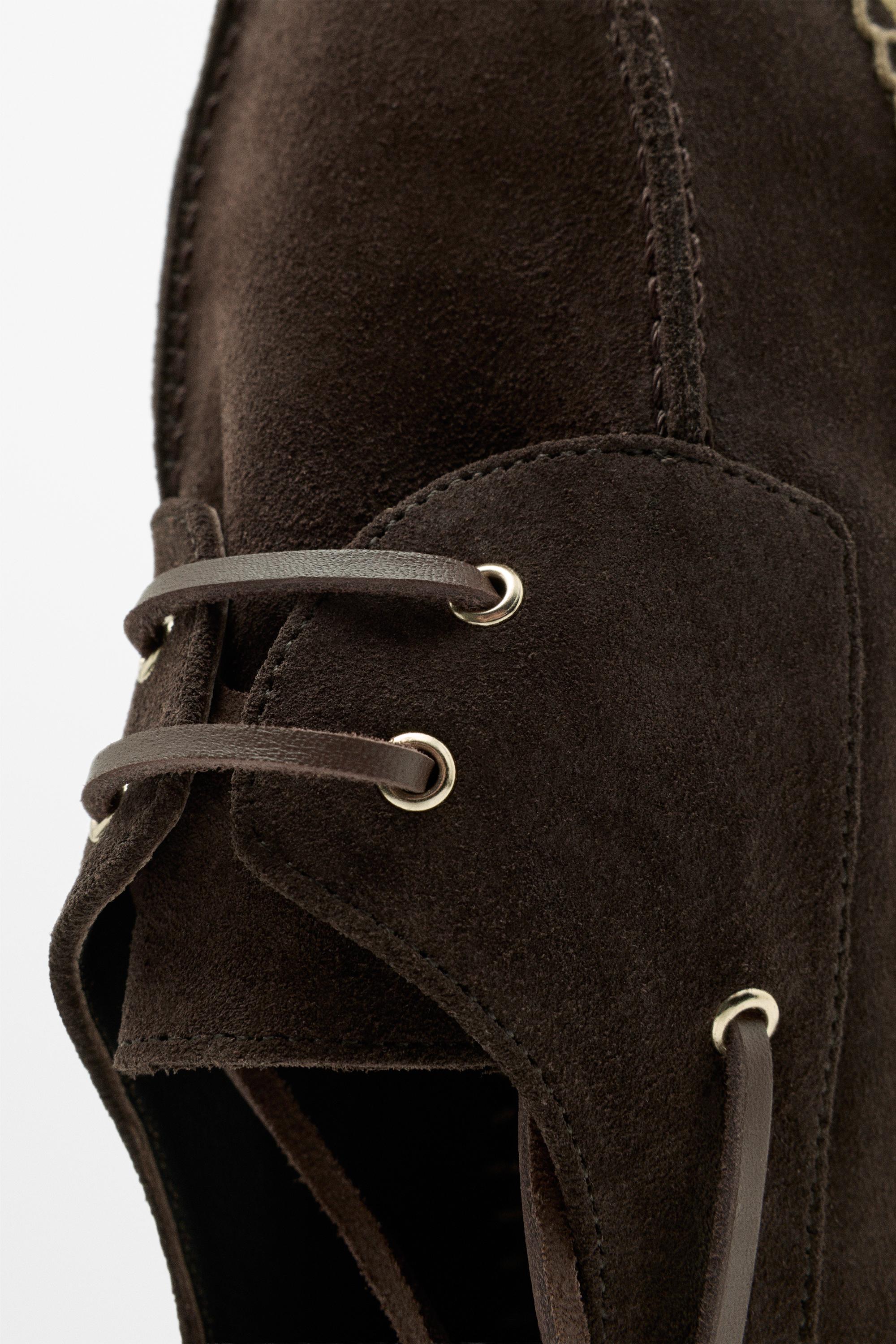 Jute sole deck shoes — BROWN