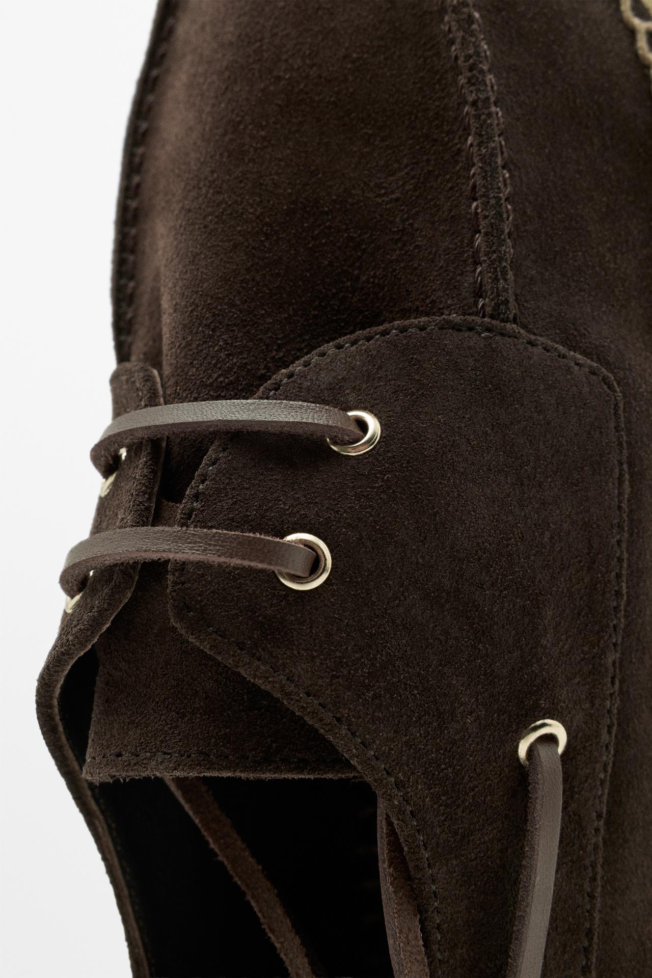 Jute sole deck shoes — BROWN