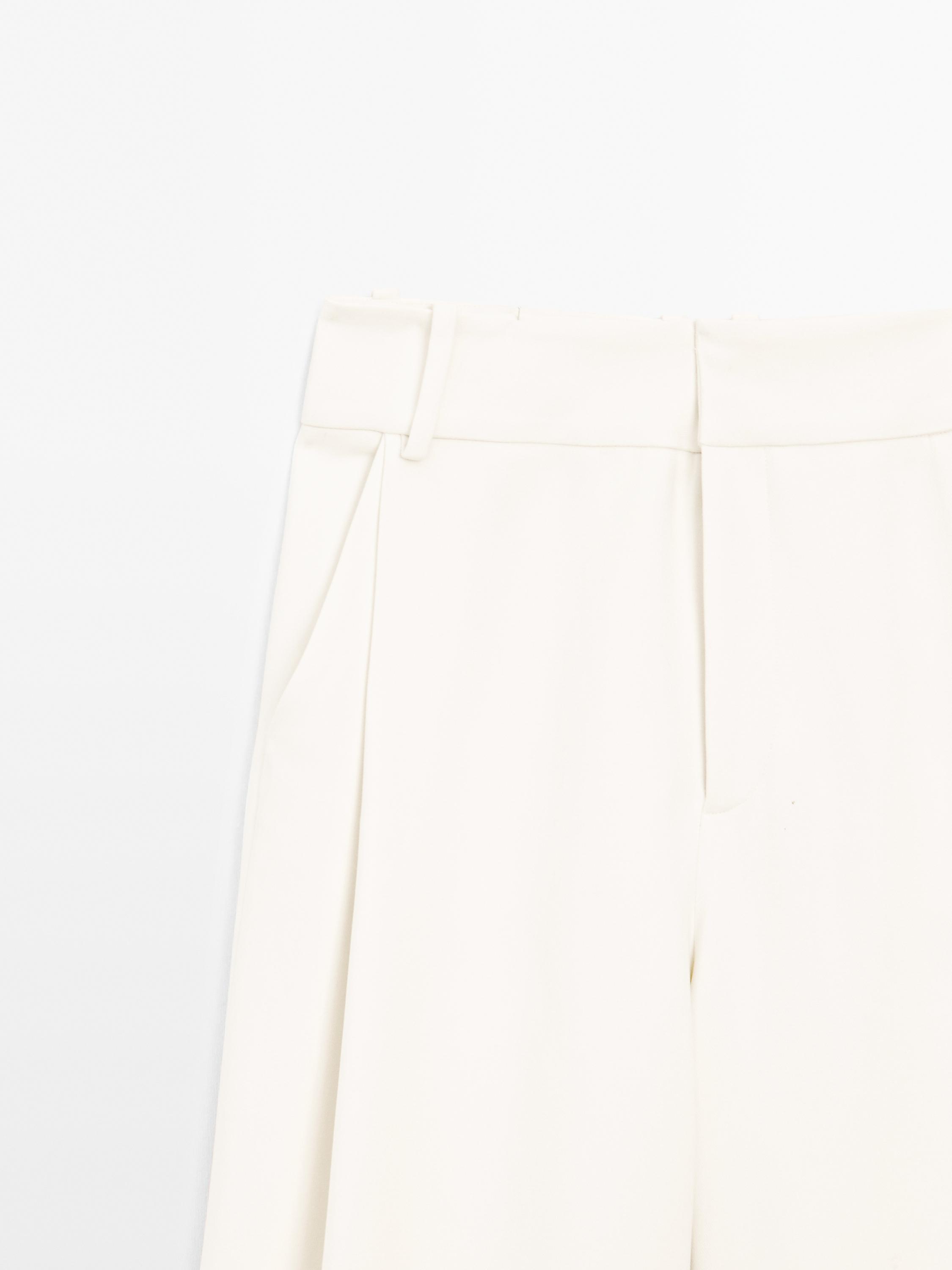 Pantalons pinces cinturilla ampla - Studio