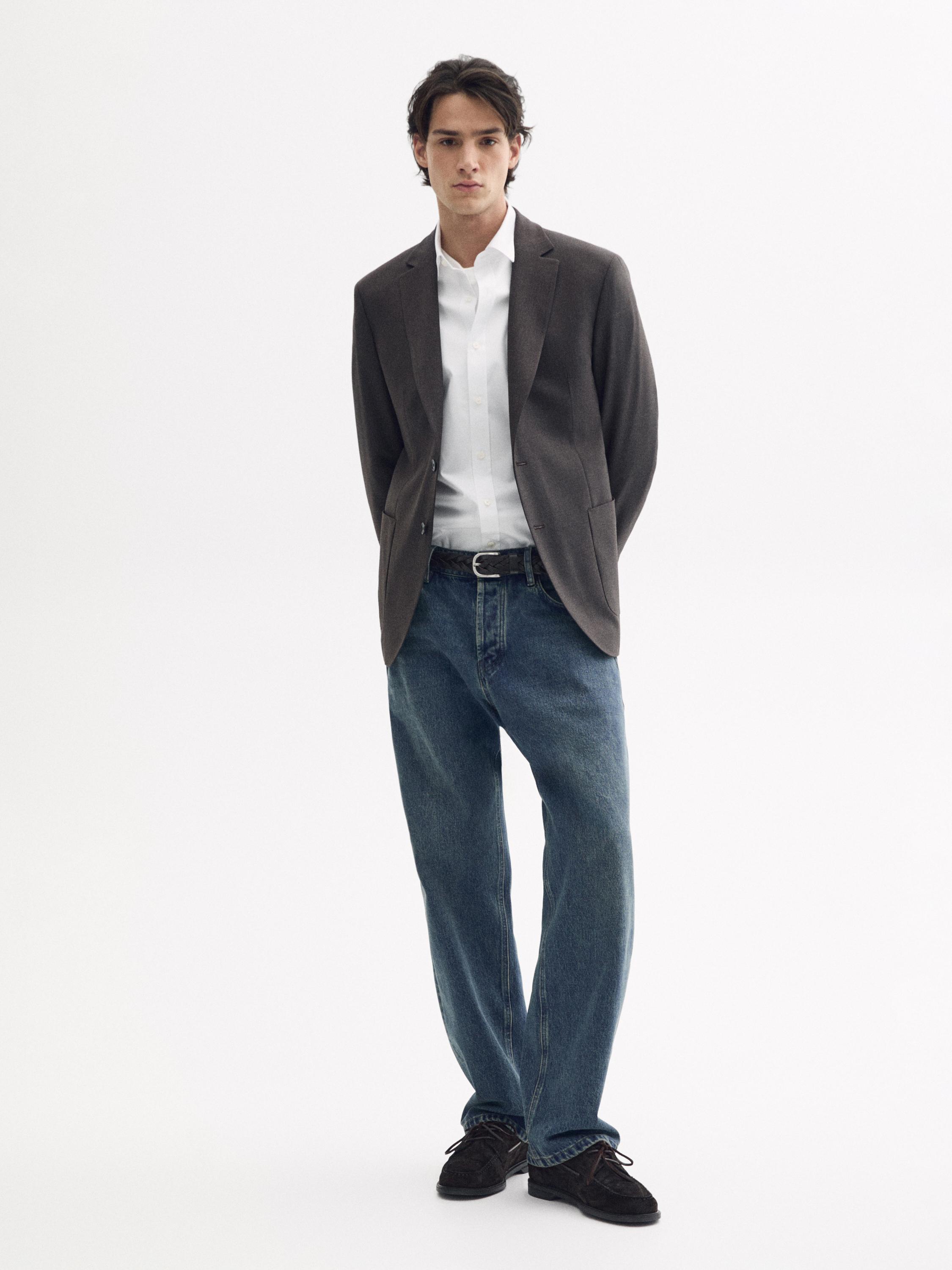Wide-leg jeans — MEDIUM BLUE