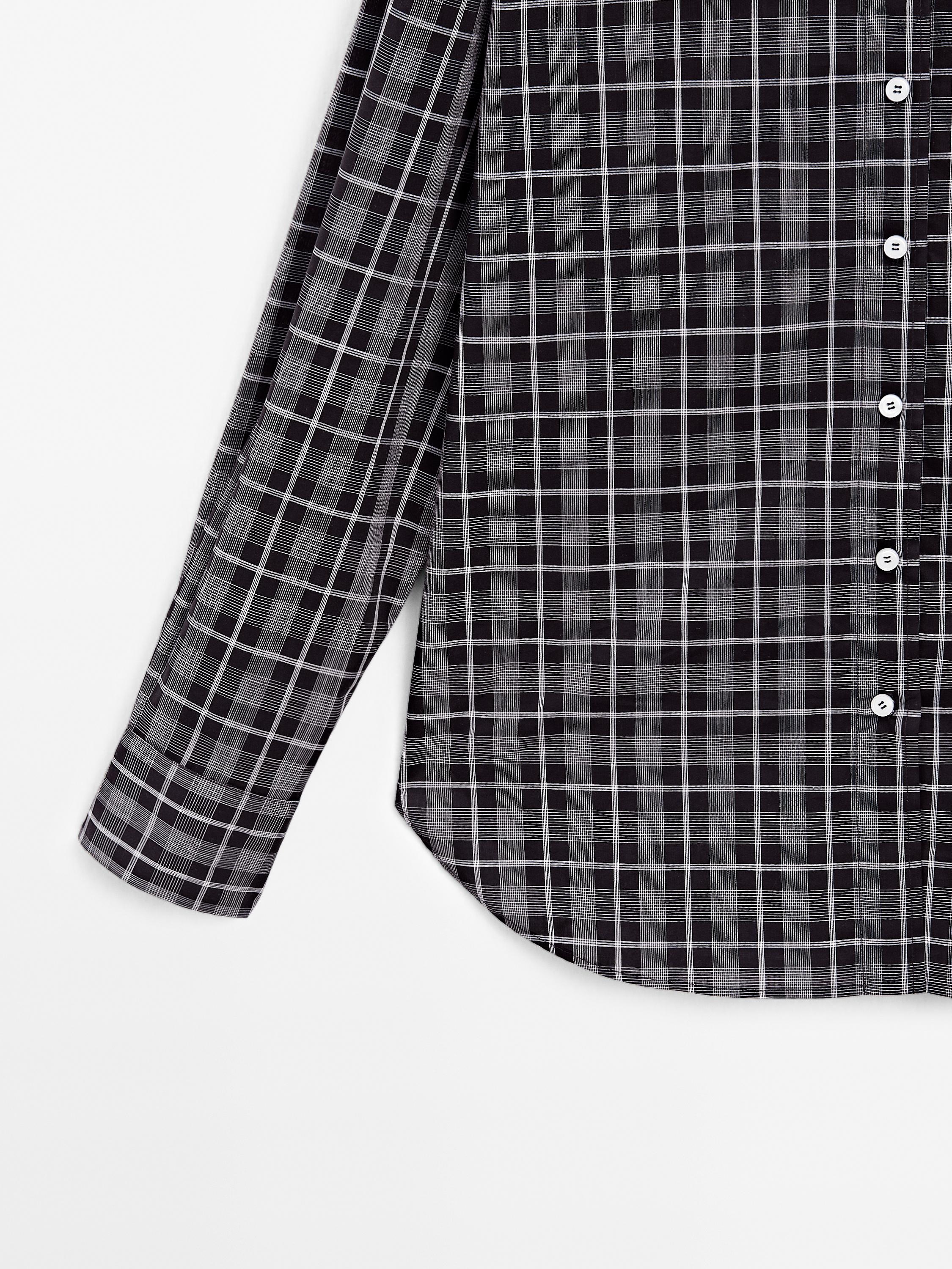 100% cotton check shirt