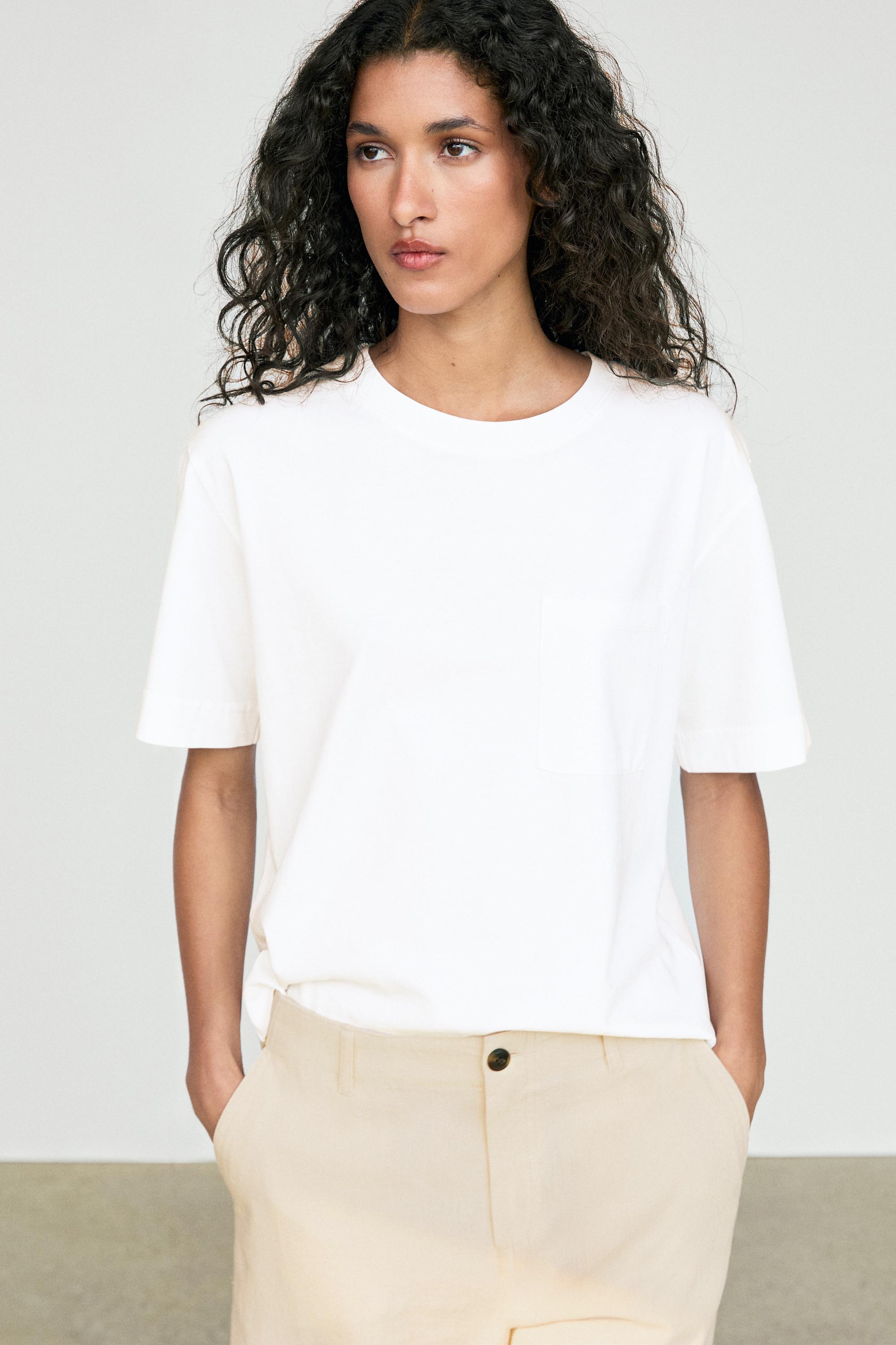 T-Shirt mit Taschendetail