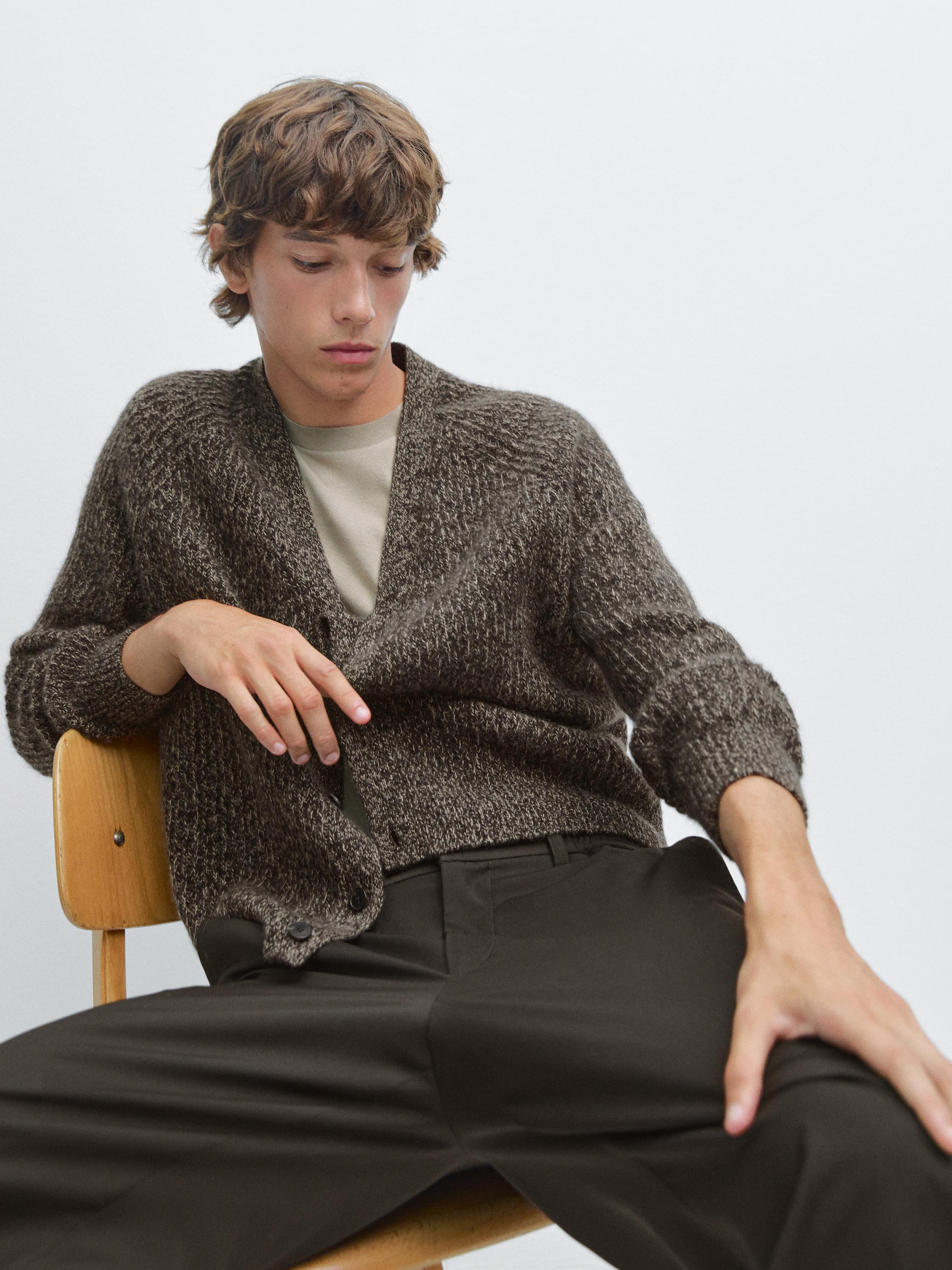 100% cashmere cardigan