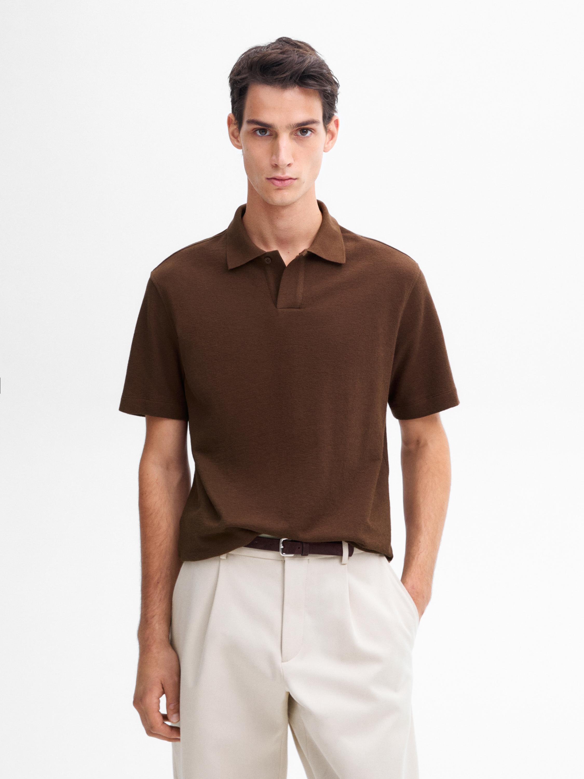Polo manga corta 100% algodón