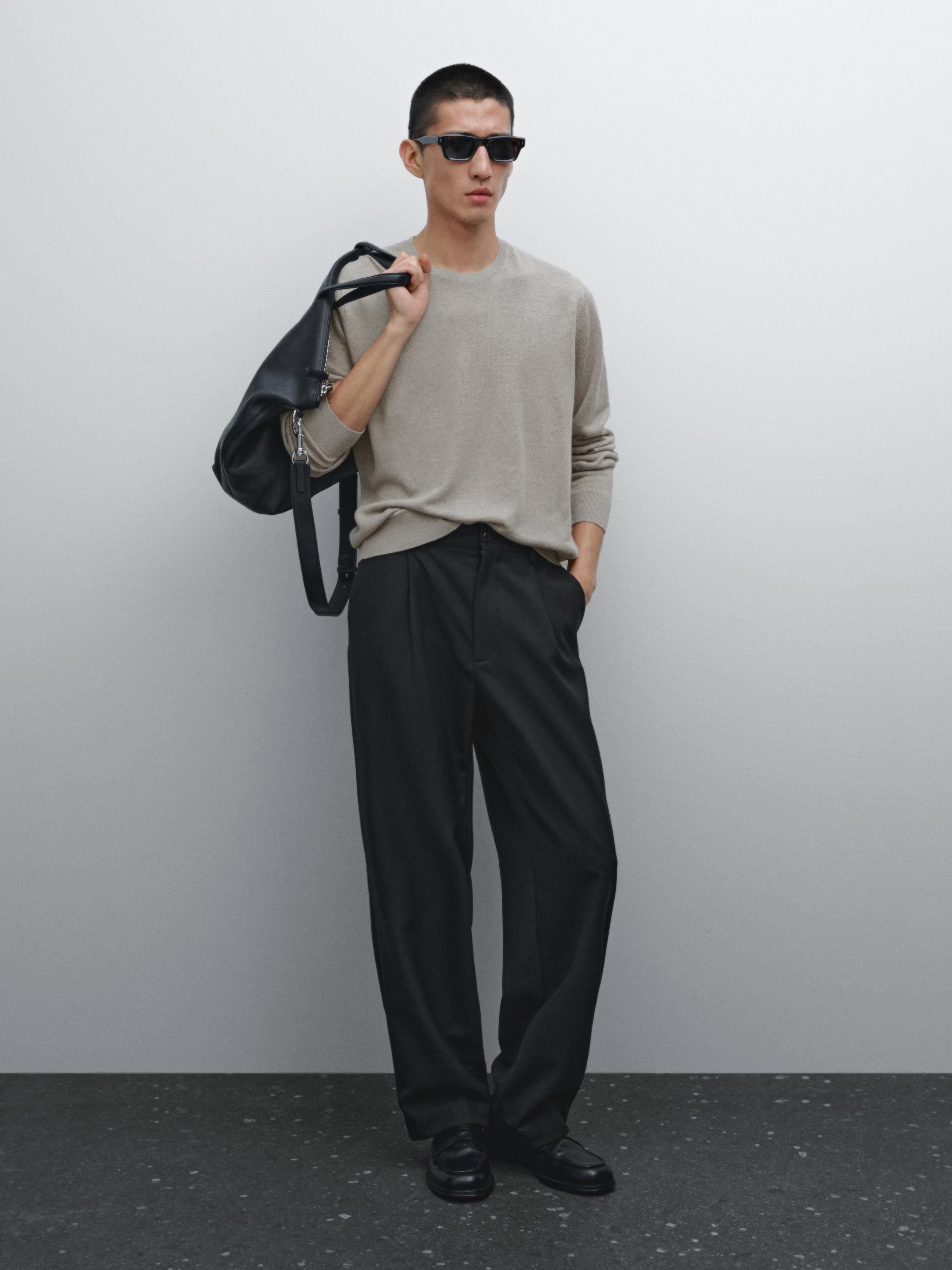 Pull léger en maille 100 % lin