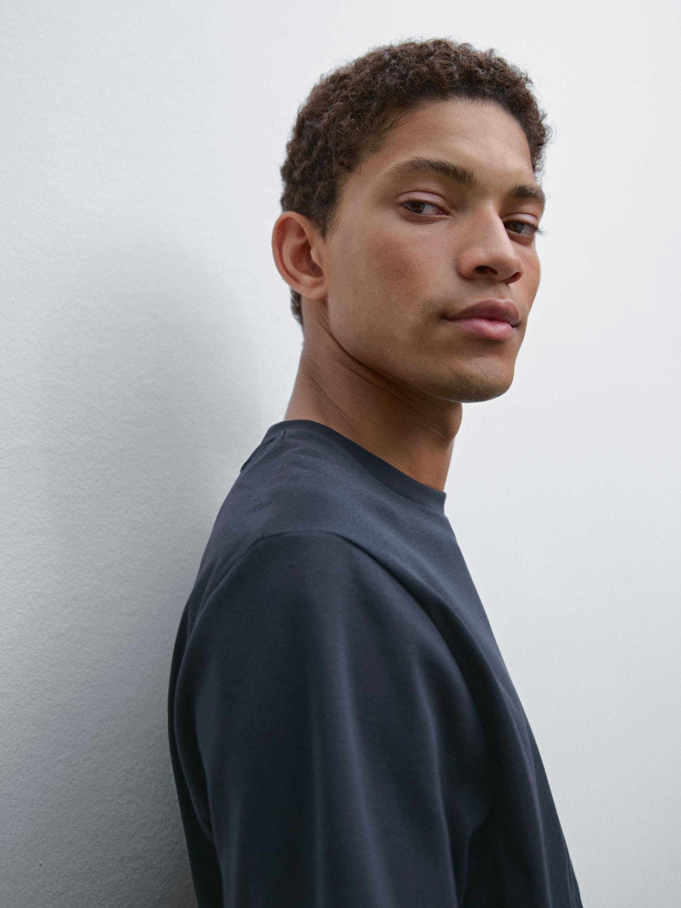 100% mercerised cotton T-shirt