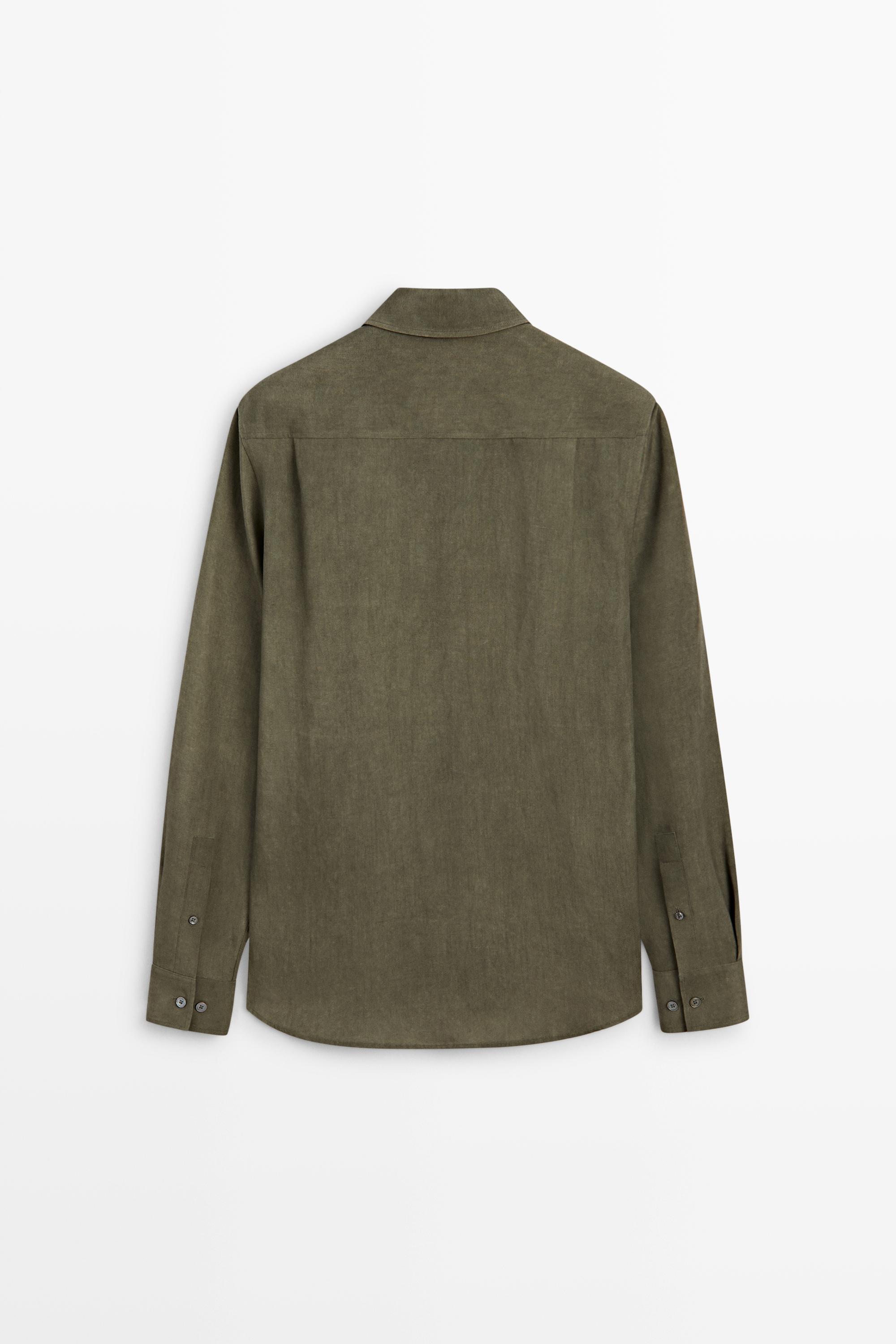 Regular fit shirt with pocket detail - thumbnail 6