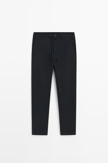 Jogger fit pants — NAVY BLUE 2