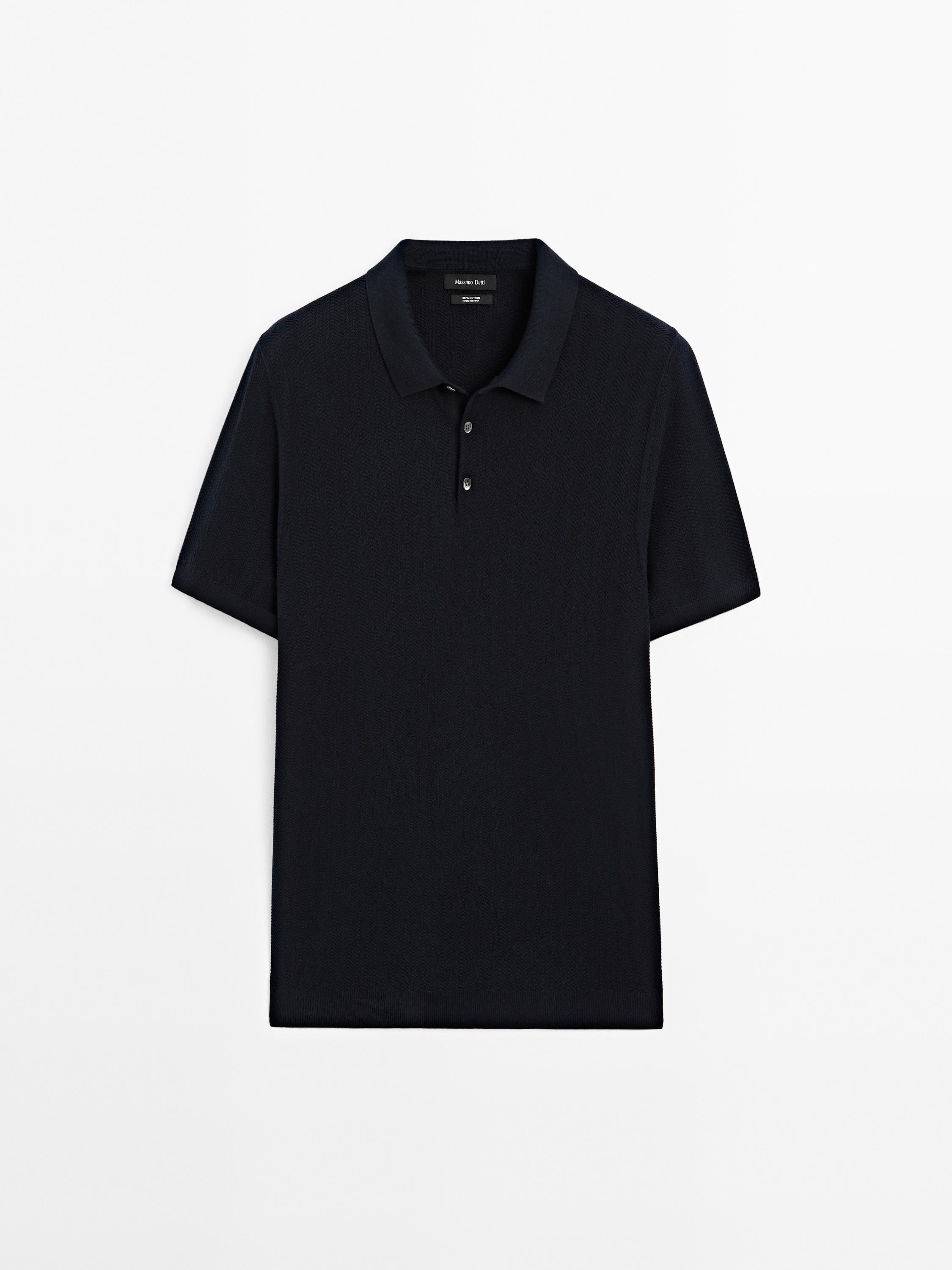 Jersey punto polo espiga algodón