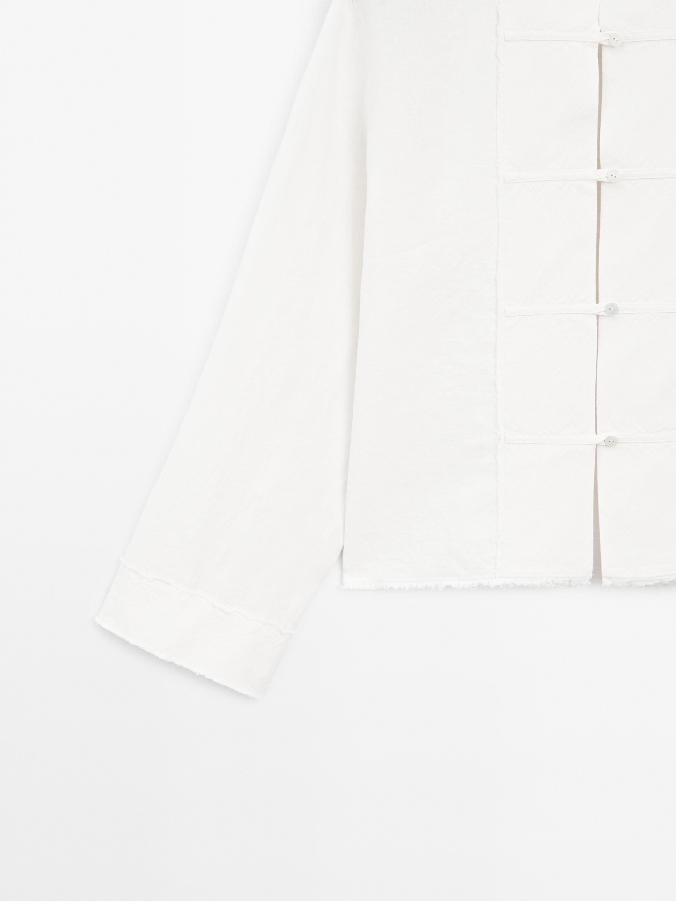 Flowing 100% linen shirt