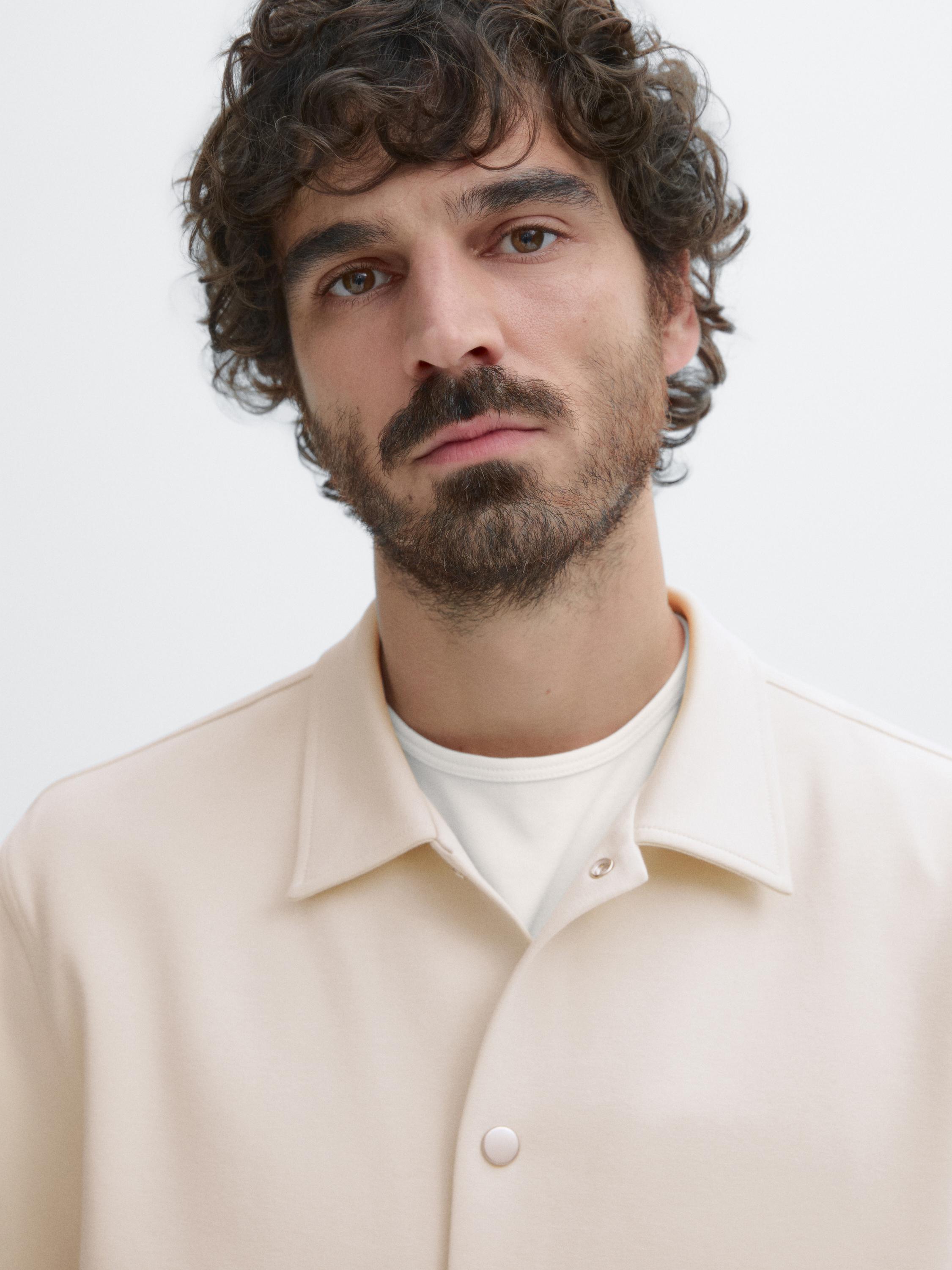 Cotton blend jacket
