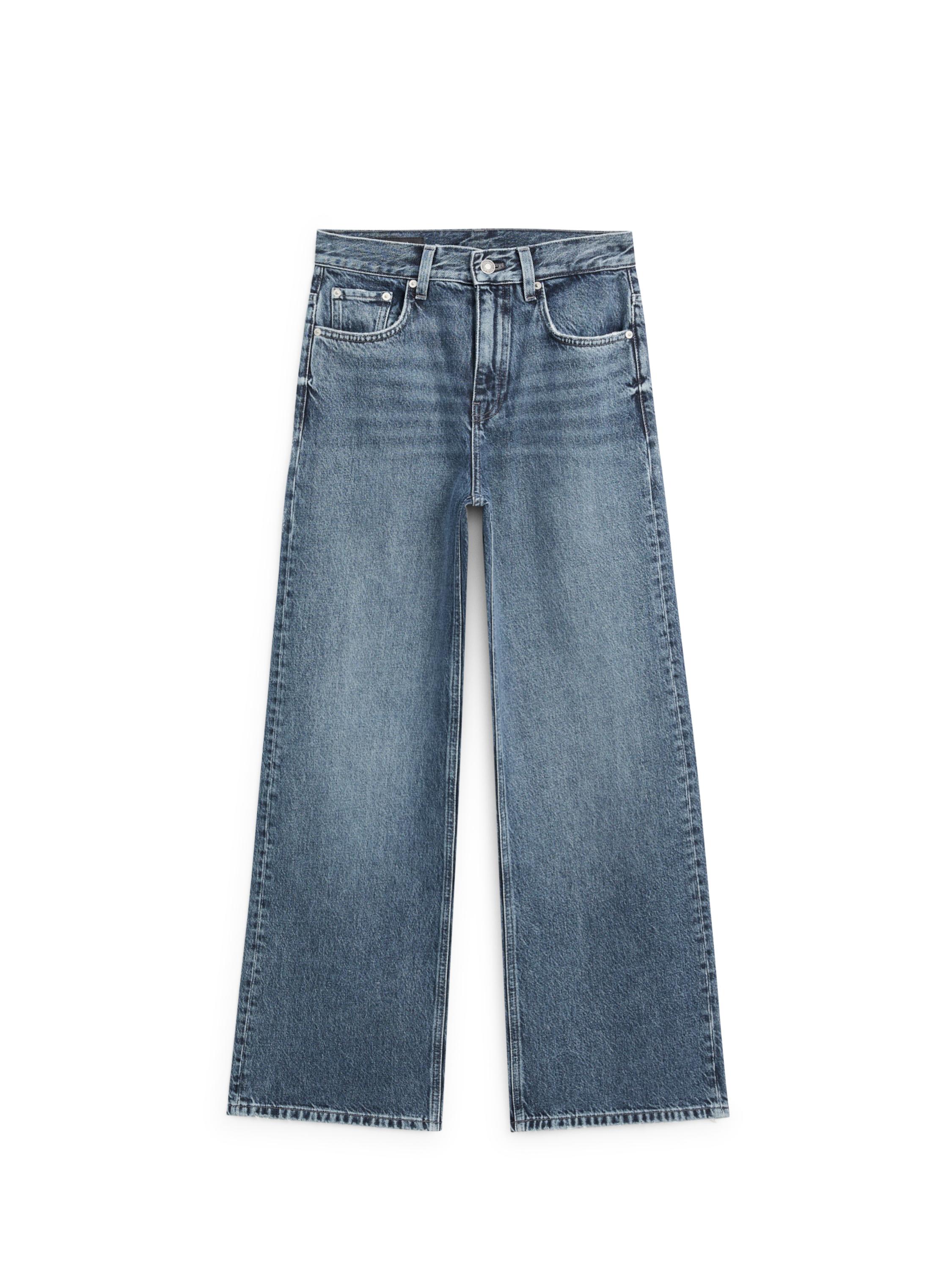 Wide-leg jeans — MEDIUM BLUE